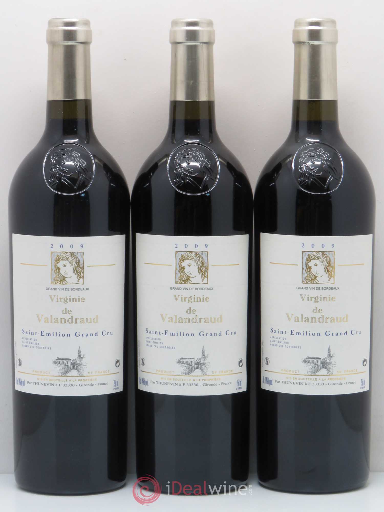 Virginie de Valandraud 2009 - Lot de 6 bouteilles - 1