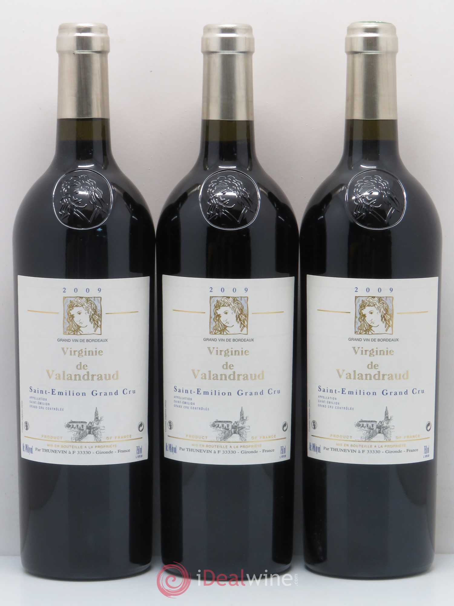 Virginie de Valandraud 2009 - Lot de 6 bouteilles - 2