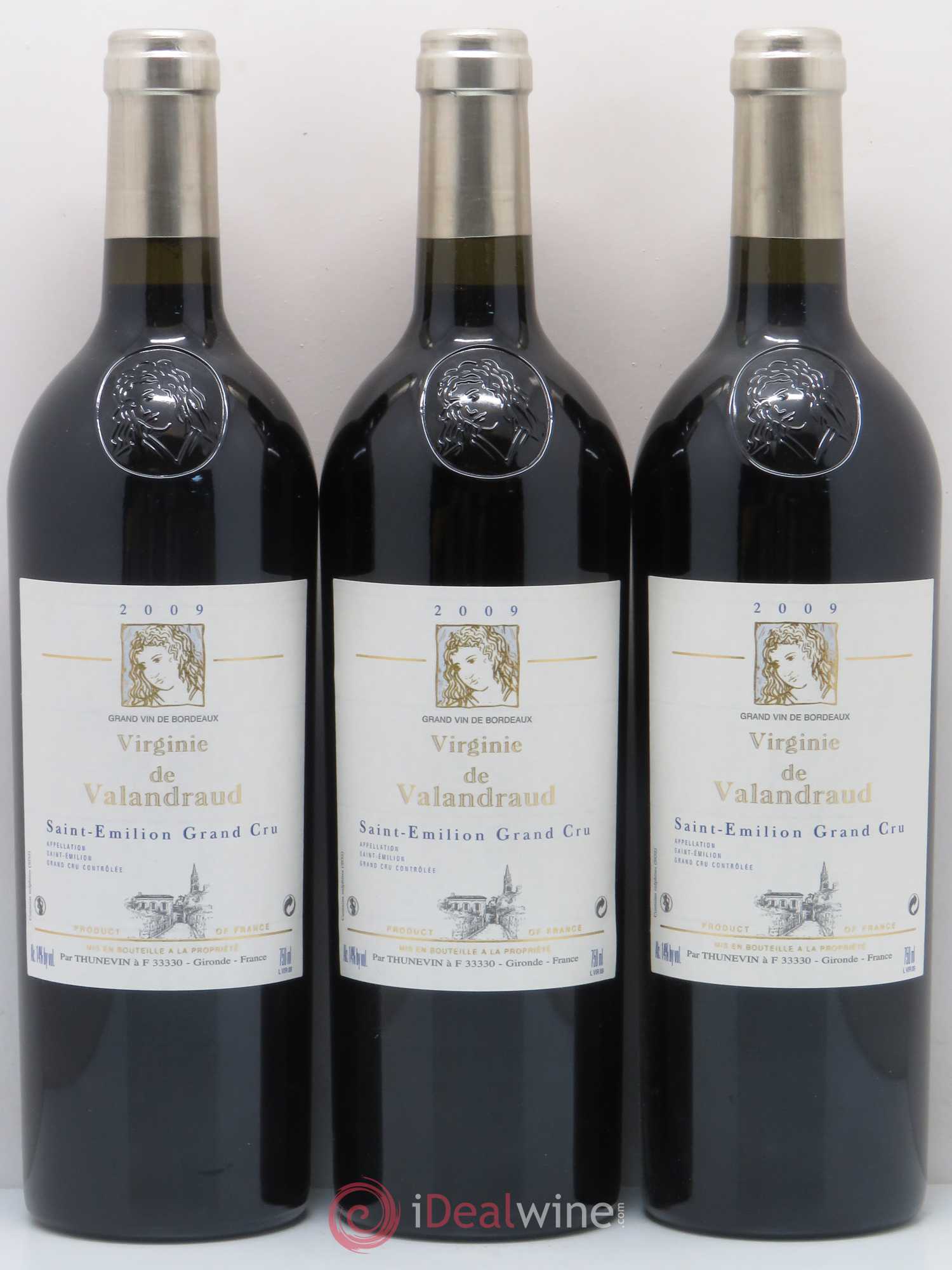 Virginie de Valandraud 2009 - Lot de 6 bouteilles - 2