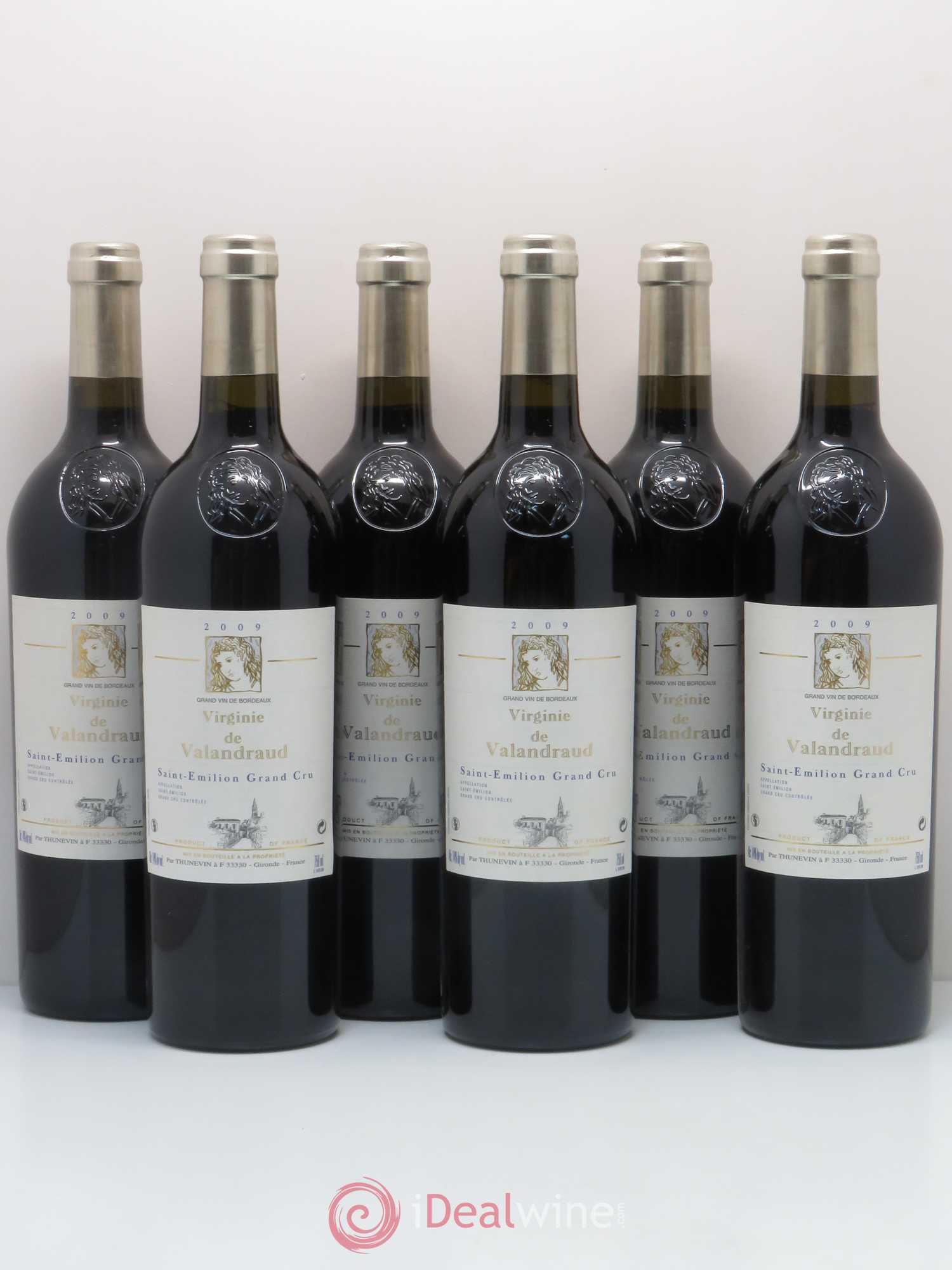 Virginie de Valandraud 2009 - Lot de 6 bouteilles - 0