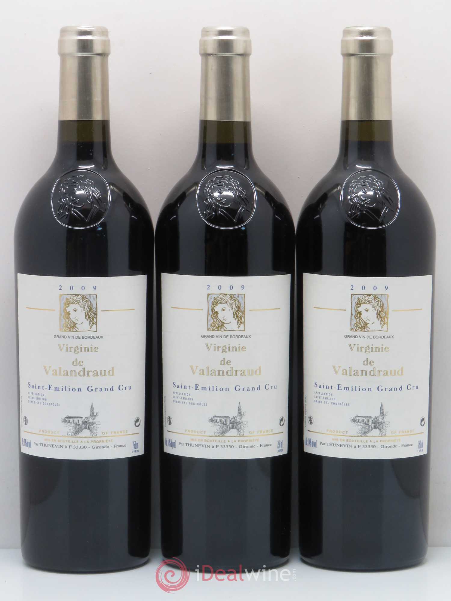 Virginie de Valandraud 2009 - Lot de 6 bouteilles - 1