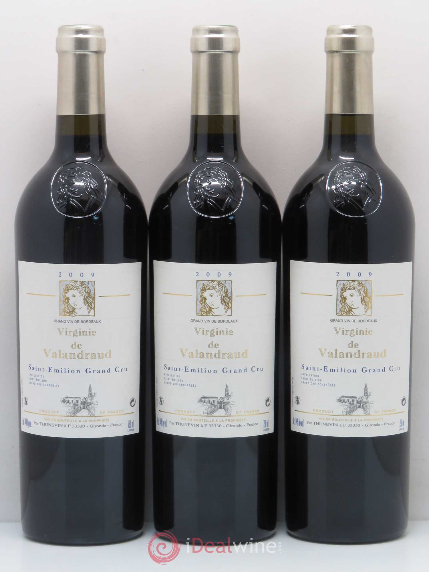 Virginie de Valandraud 2009 - Lot de 6 bouteilles - 2
