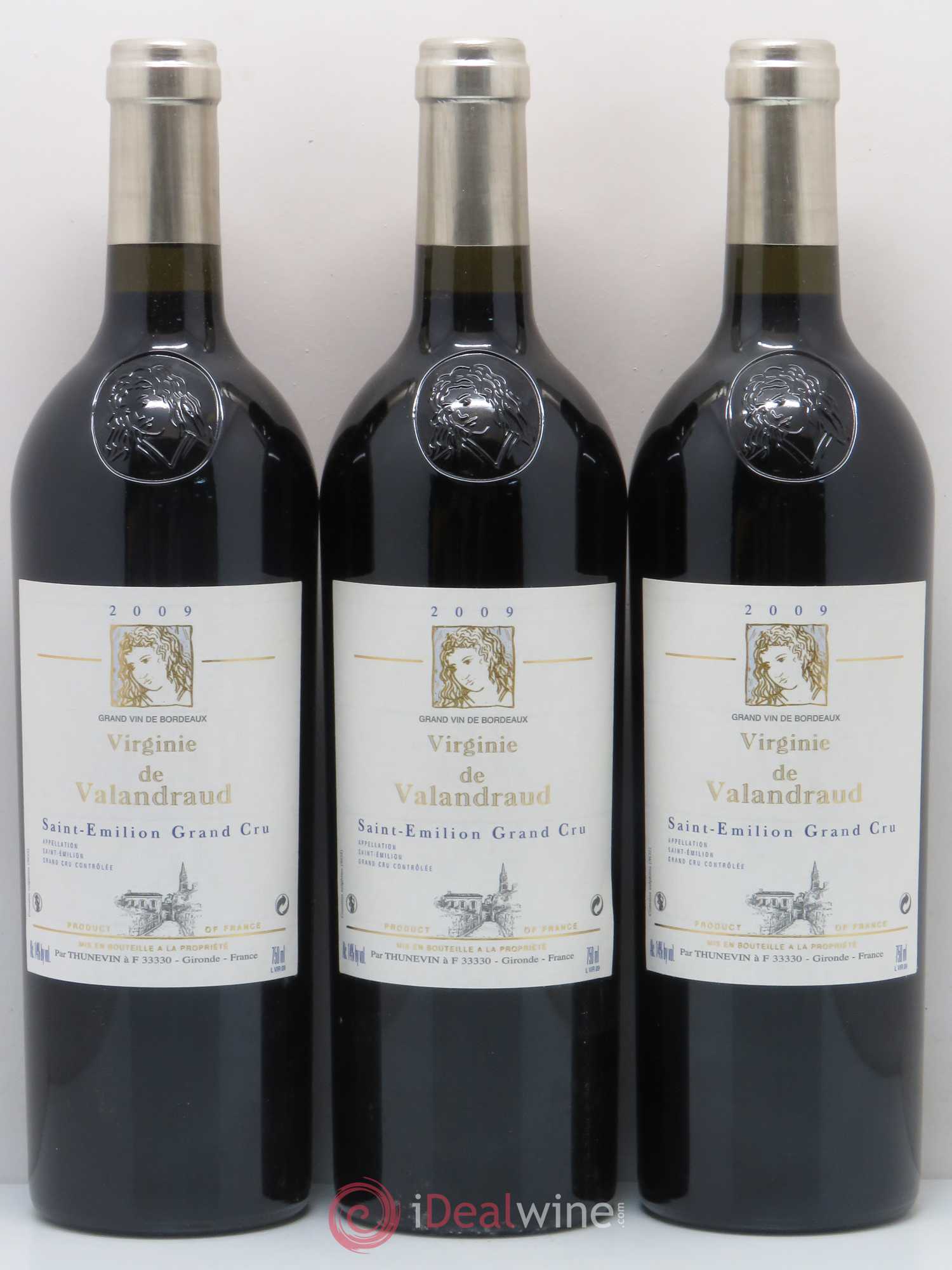 Virginie de Valandraud 2009 - Lot de 6 bouteilles - 2