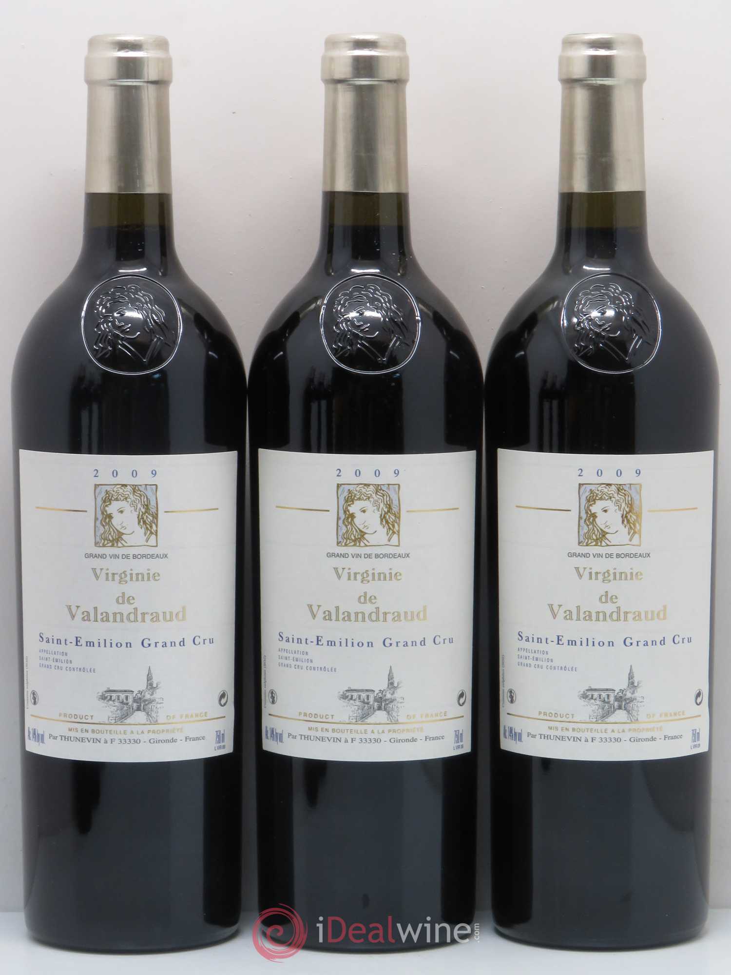Virginie de Valandraud 2009 - Lot de 6 bouteilles - 1
