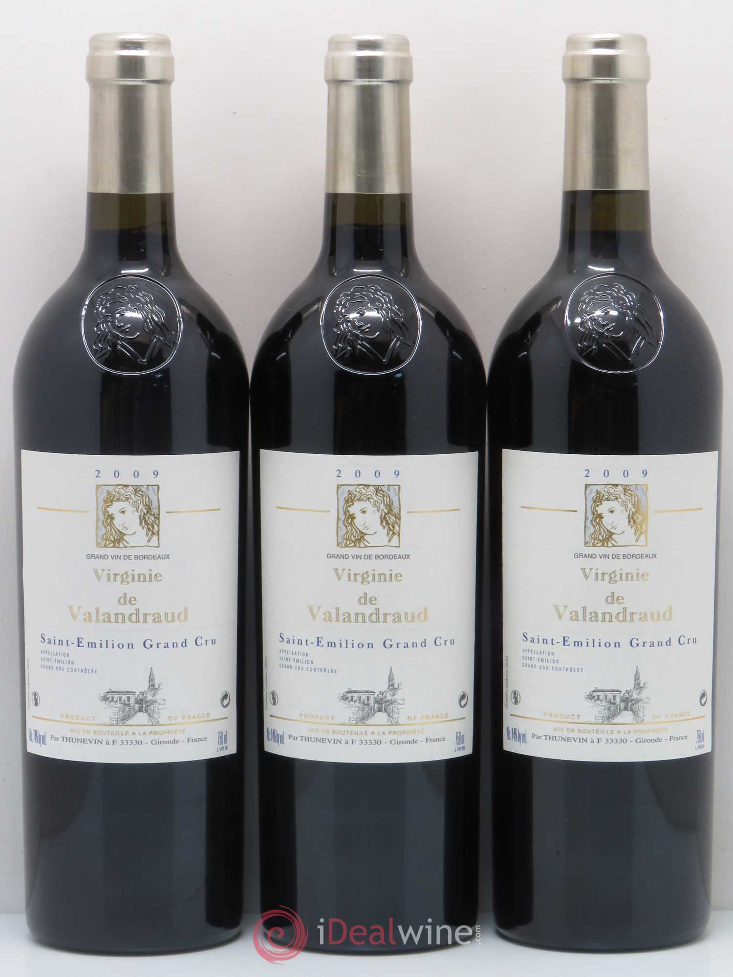 Virginie de Valandraud 2009 - Lot de 6 bouteilles - 2