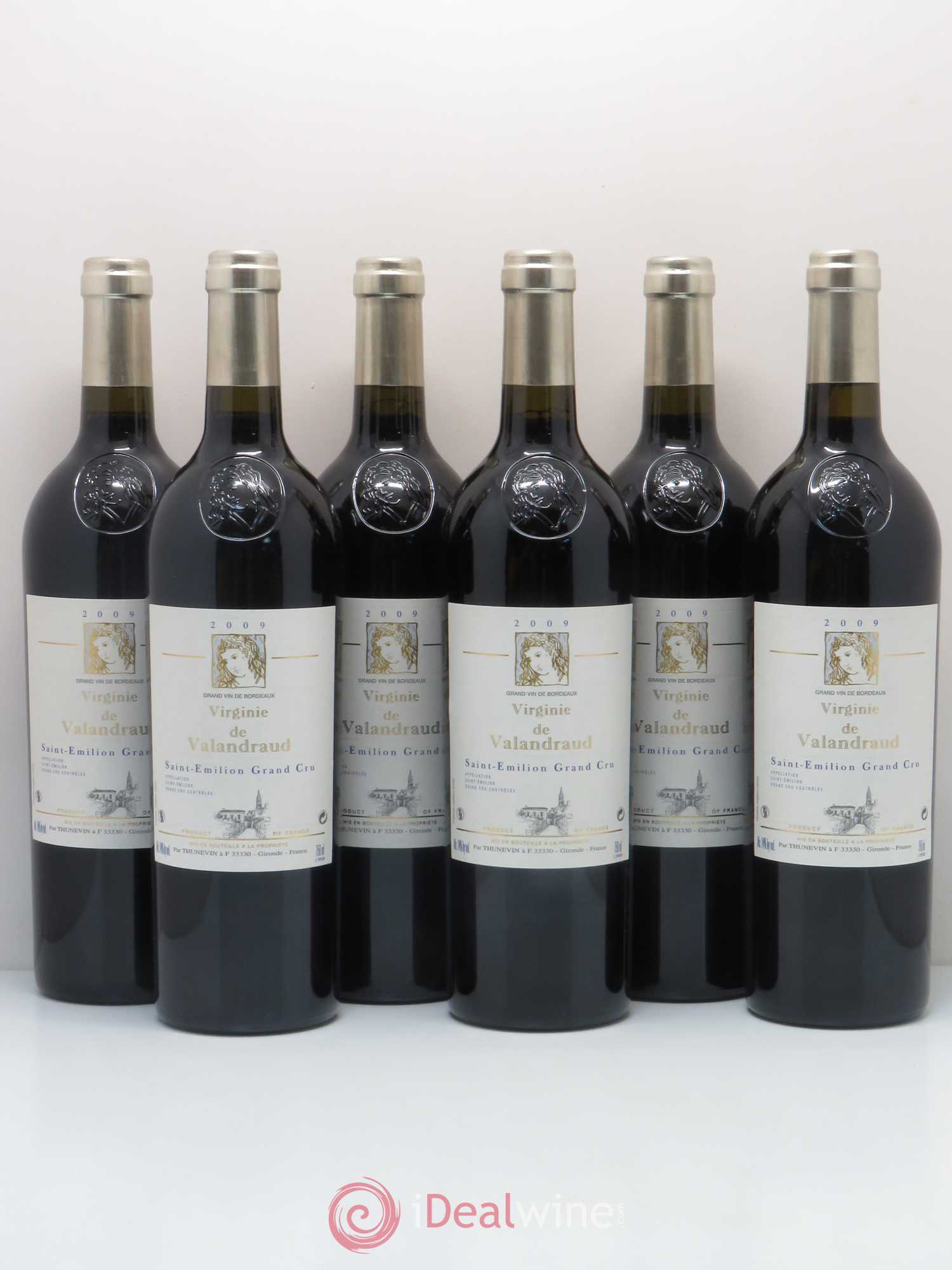 Virginie de Valandraud 2009 - Lot de 6 bouteilles - 0