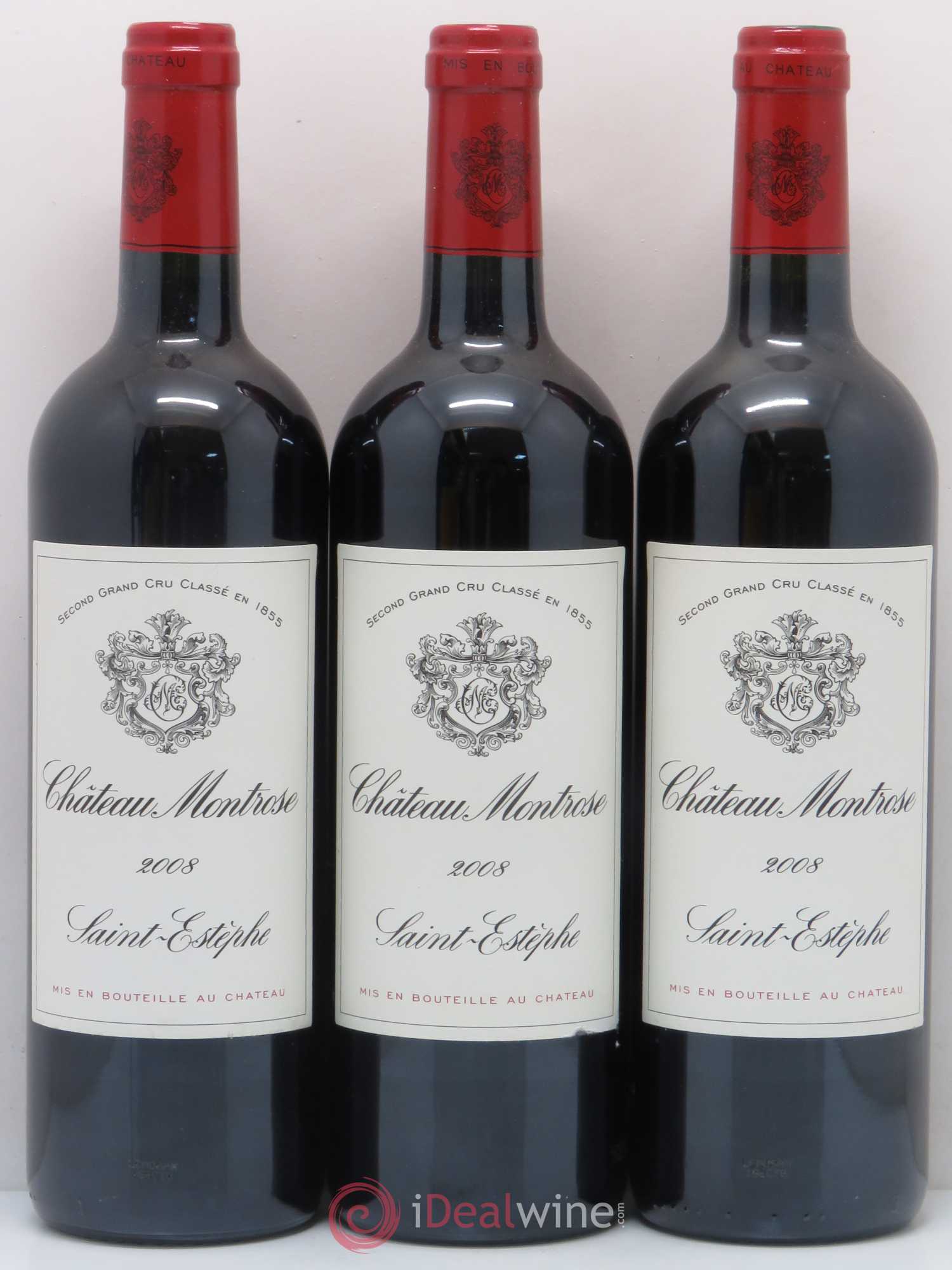Château Montrose 2ème Grand Cru Classé 2008 - Lot de 6 bouteilles - 3