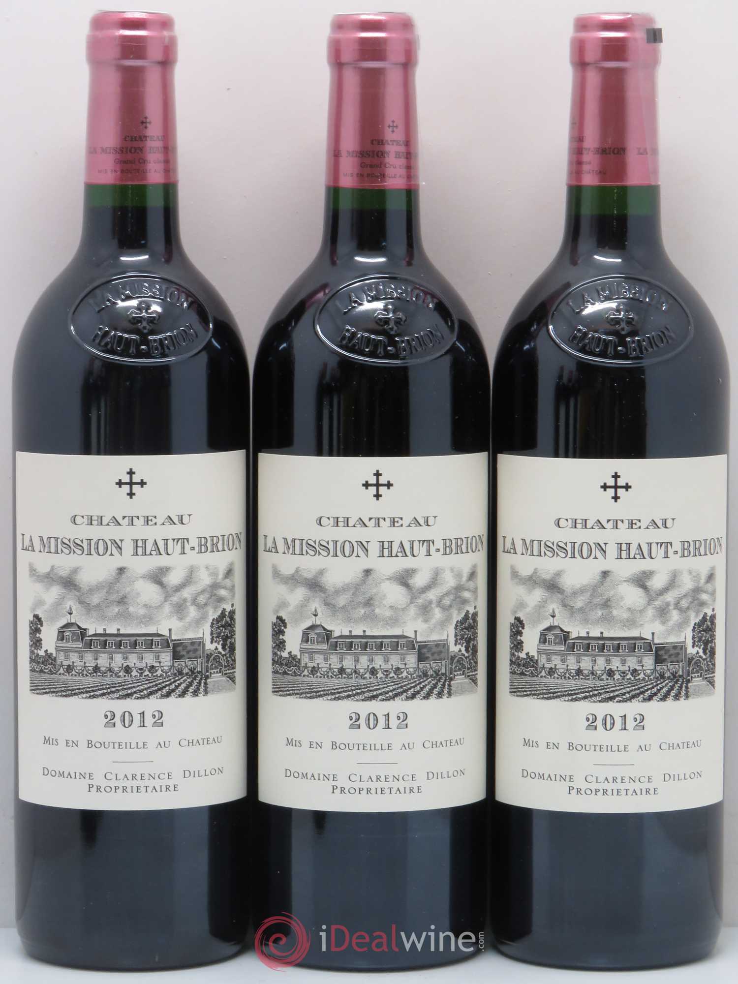 Château la Mission Haut-Brion Cru Classé de Graves 2012 - Lot de 6 bouteilles - 1