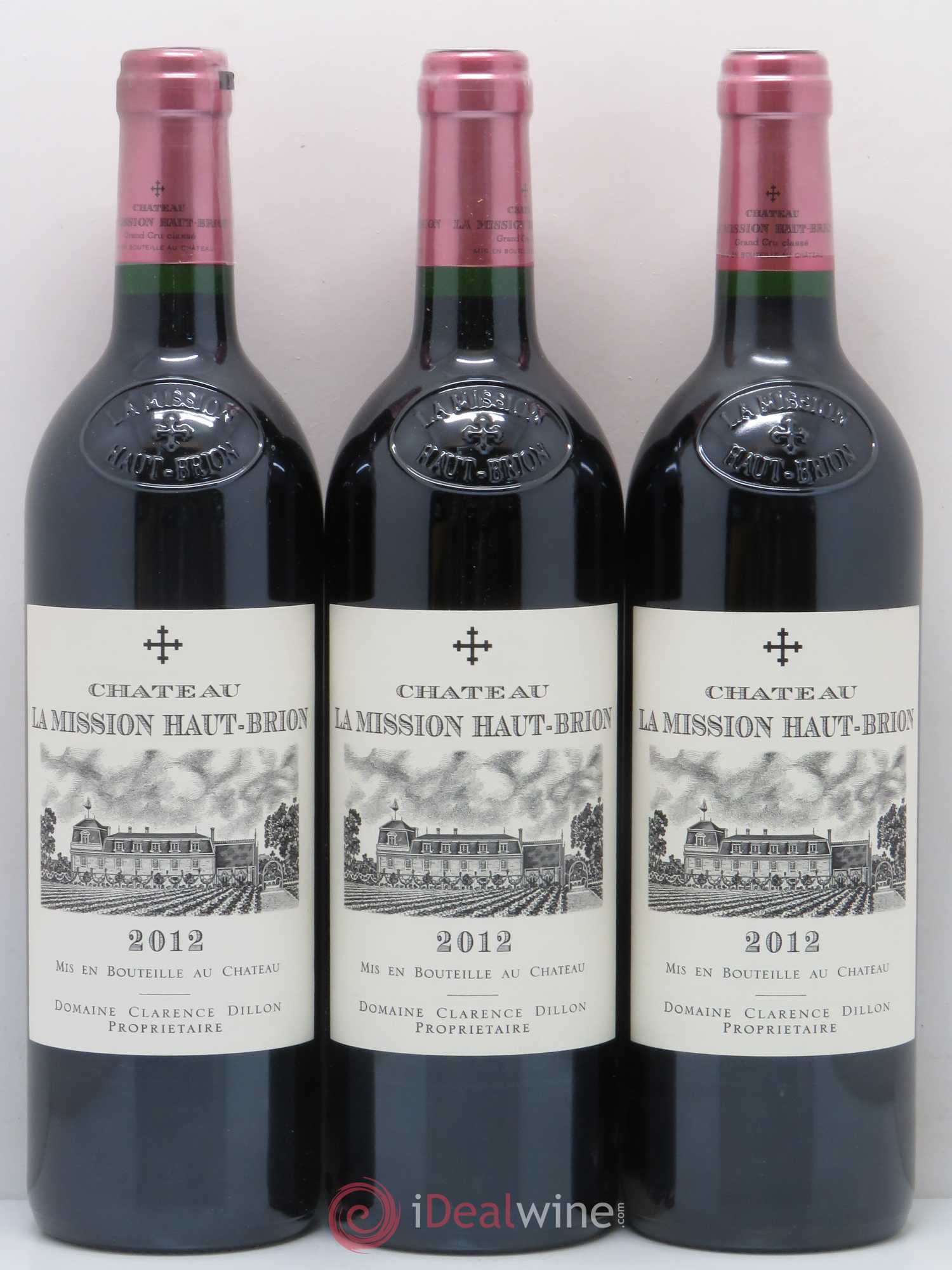 Château la Mission Haut-Brion Cru Classé de Graves 2012 - Lot de 6 bouteilles - 1