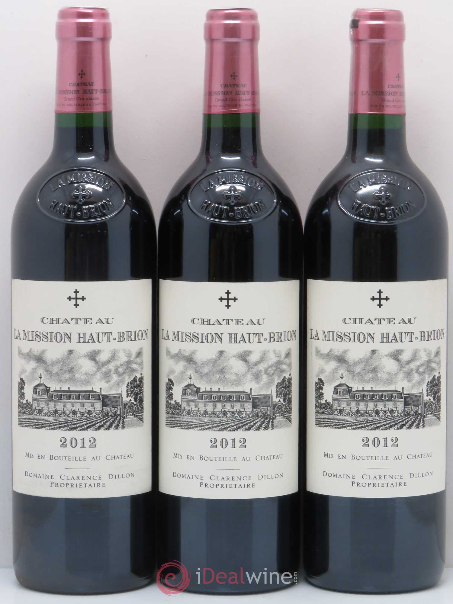 Château la Mission Haut-Brion Cru Classé de Graves 2012 - Lot de 6 bouteilles - 3