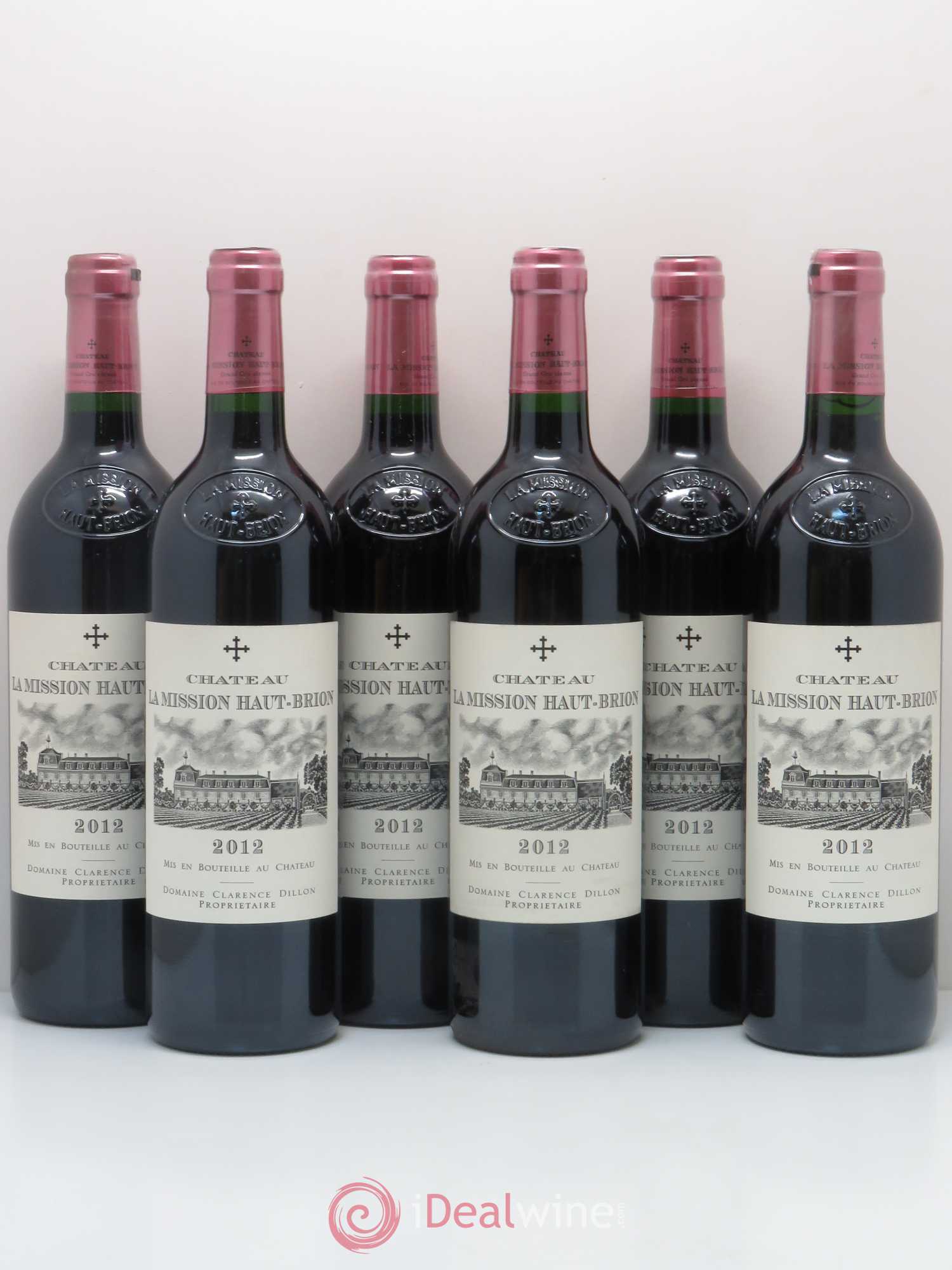 Château la Mission Haut-Brion Cru Classé de Graves 2012 - Lot de 6 bouteilles - 0