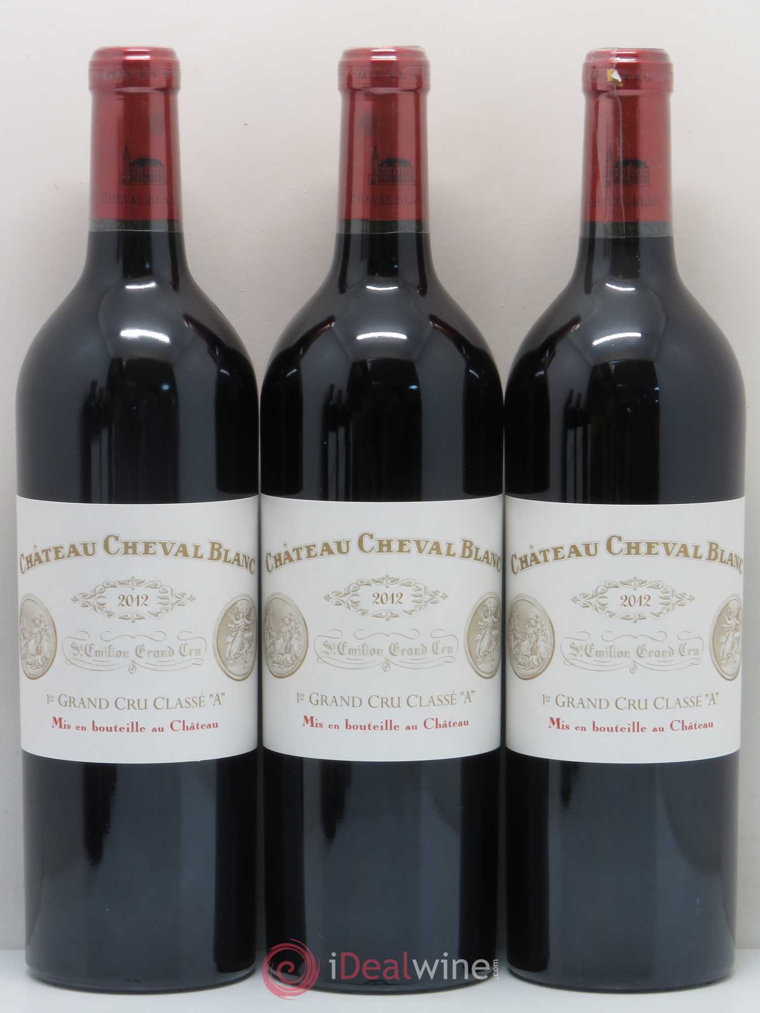 Château Cheval Blanc 1er Grand Cru Classé A 2012 - Lot de 6 bouteilles - 1