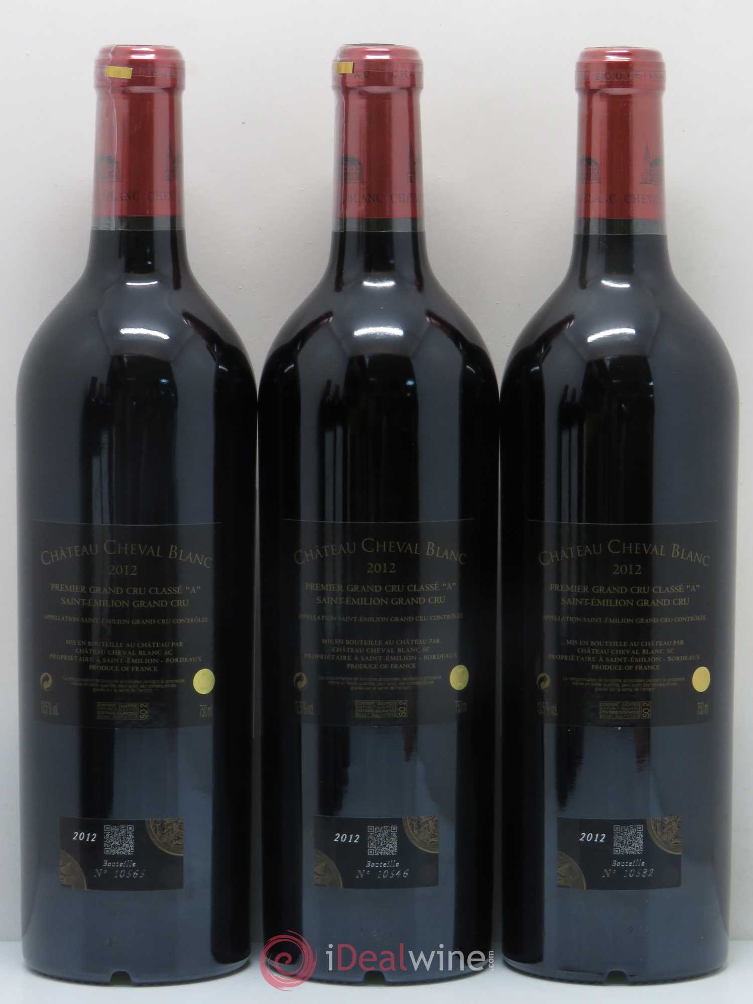 Château Cheval Blanc 1er Grand Cru Classé A 2012 - Lot de 6 bouteilles - 2