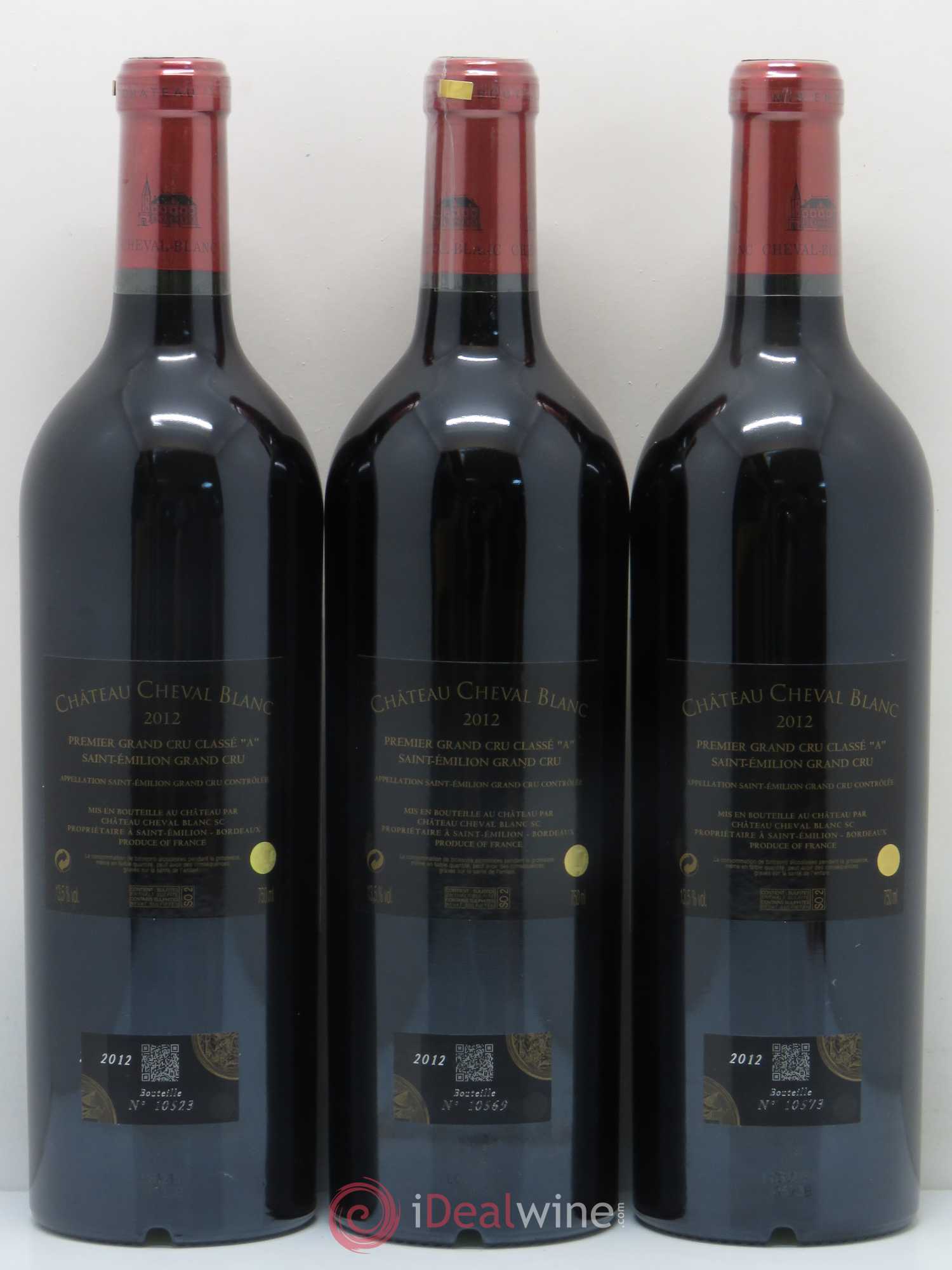 Château Cheval Blanc 1er Grand Cru Classé A 2012 - Lot de 6 bouteilles - 4