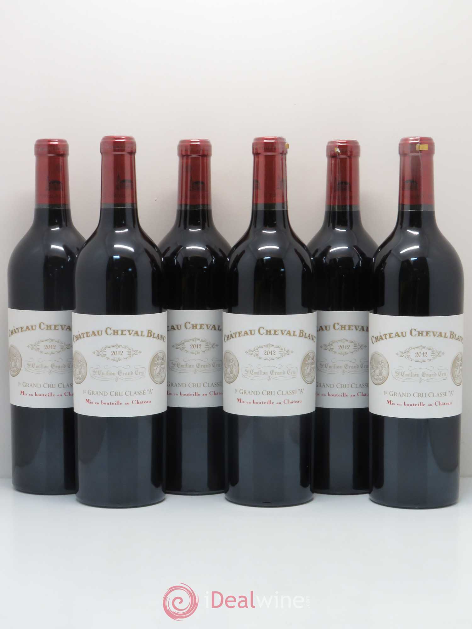 Château Cheval Blanc 1er Grand Cru Classé A 2012 - Lot de 6 bouteilles - 0