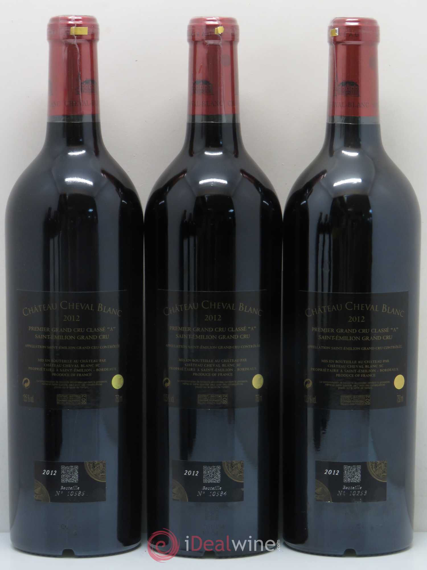 Château Cheval Blanc 1er Grand Cru Classé A 2012 - Lot de 6 bouteilles - 2