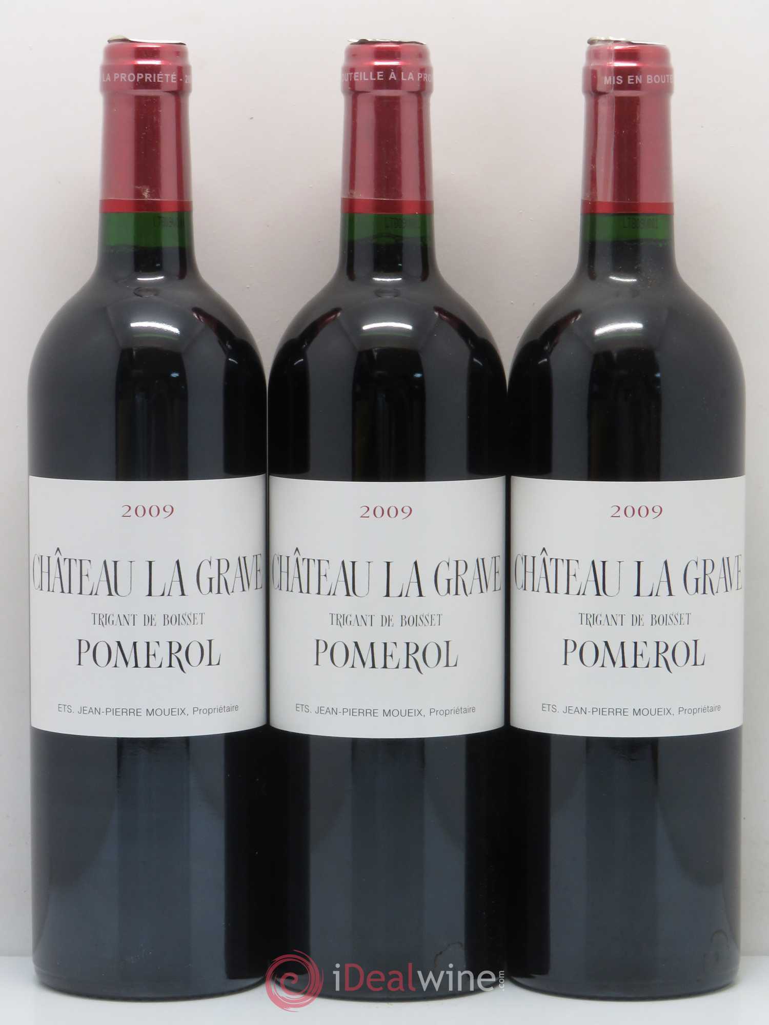 Château La Grave à Pomerol (Trigant de Boisset) 2009 - Lot de 12 bouteilles - 2