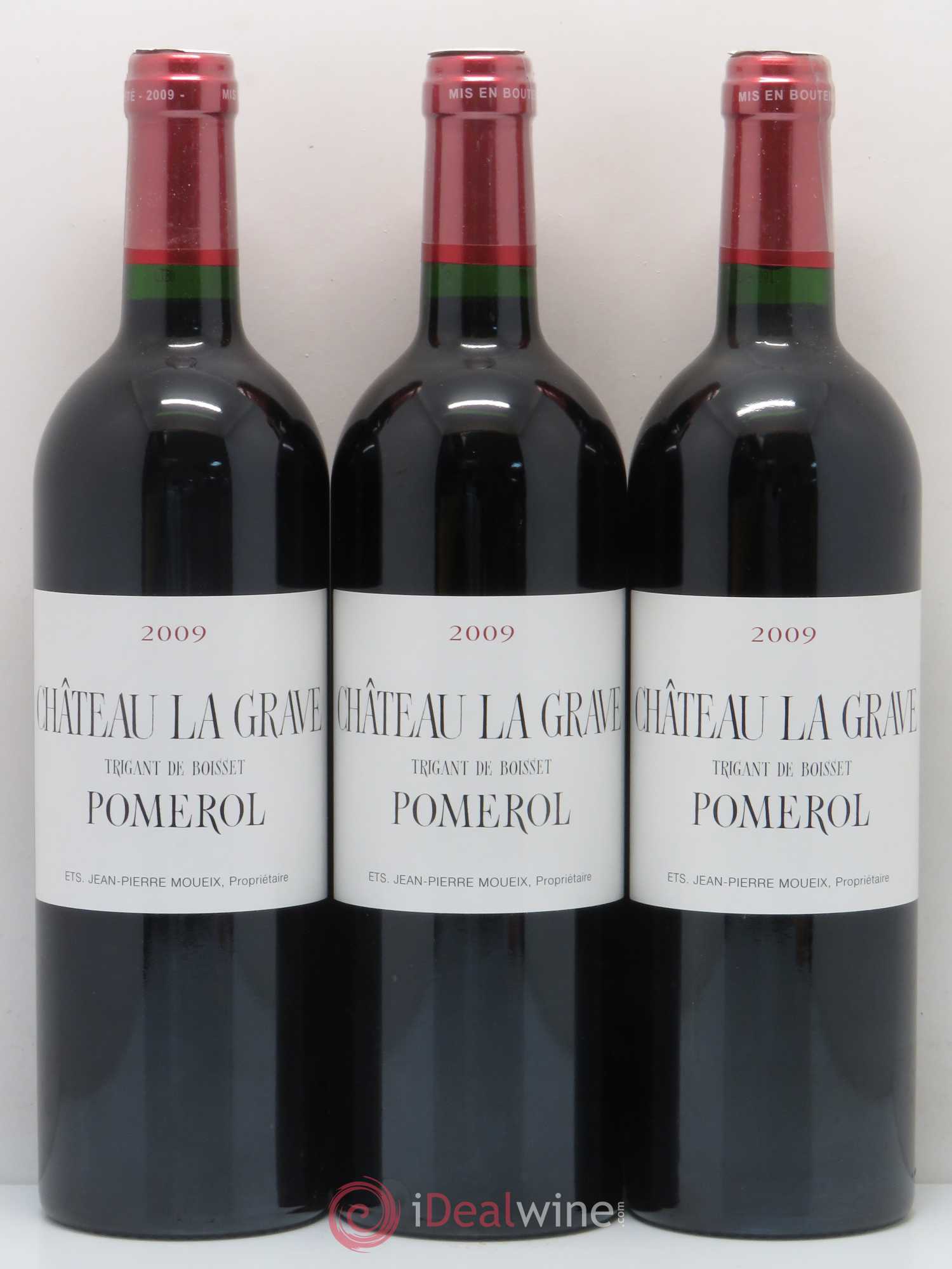 Château La Grave à Pomerol (Trigant de Boisset) 2009 - Lot de 12 bouteilles - 4