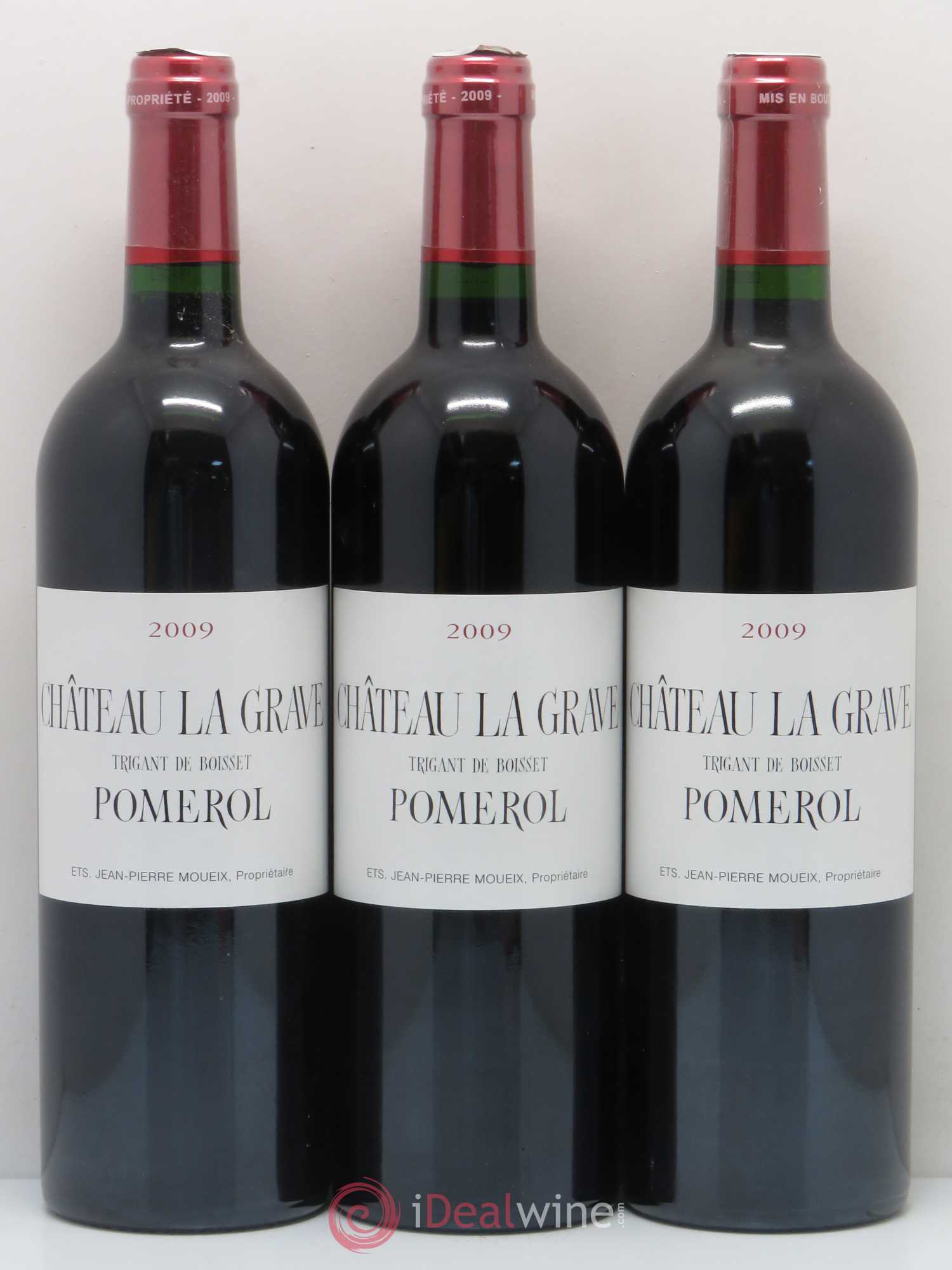 Château La Grave à Pomerol (Trigant de Boisset) 2009 - Lot de 12 bouteilles - 4