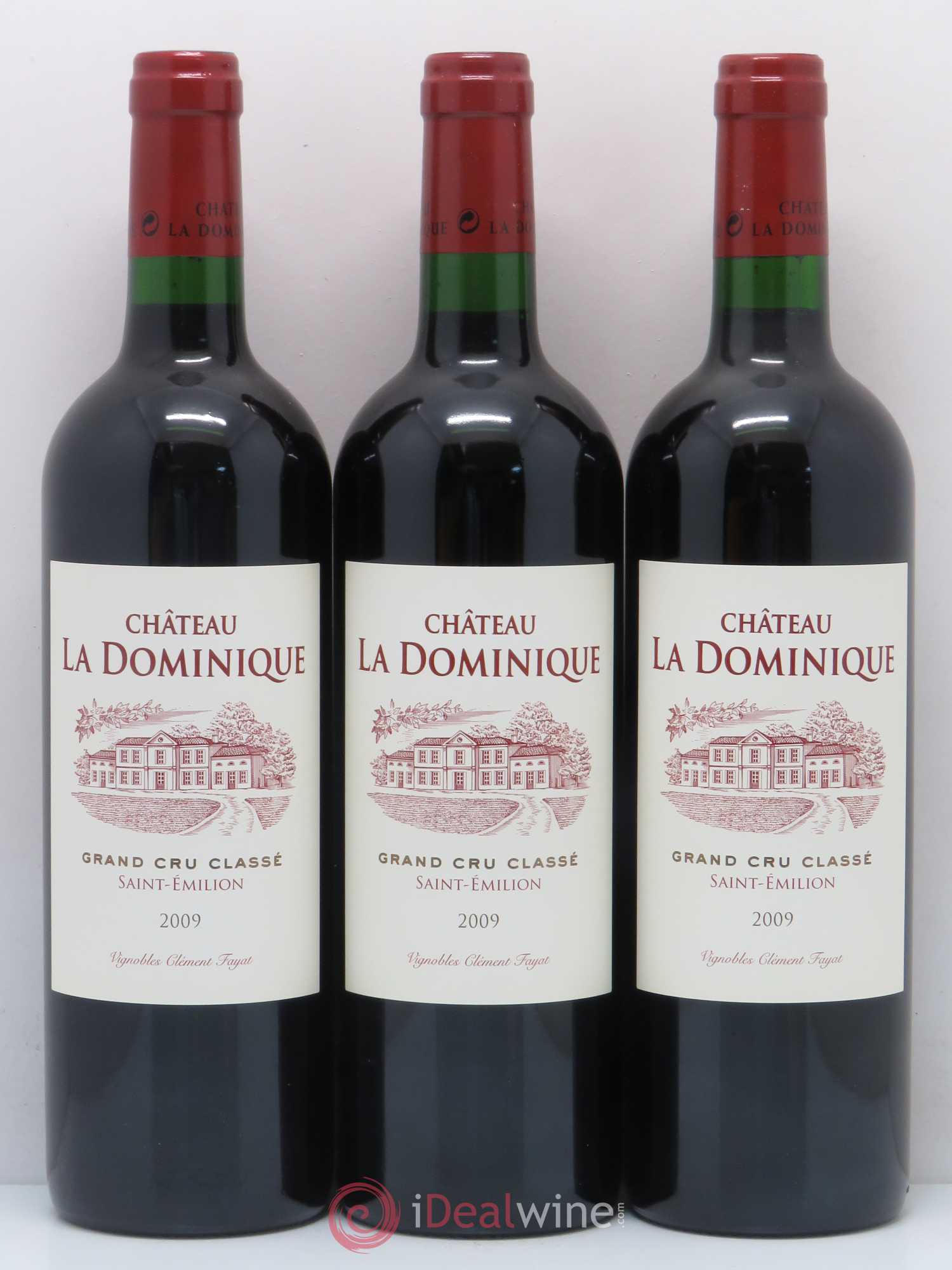 Château la Dominique Grand Cru Classé 2009 - Lot de 6 bouteilles - 2