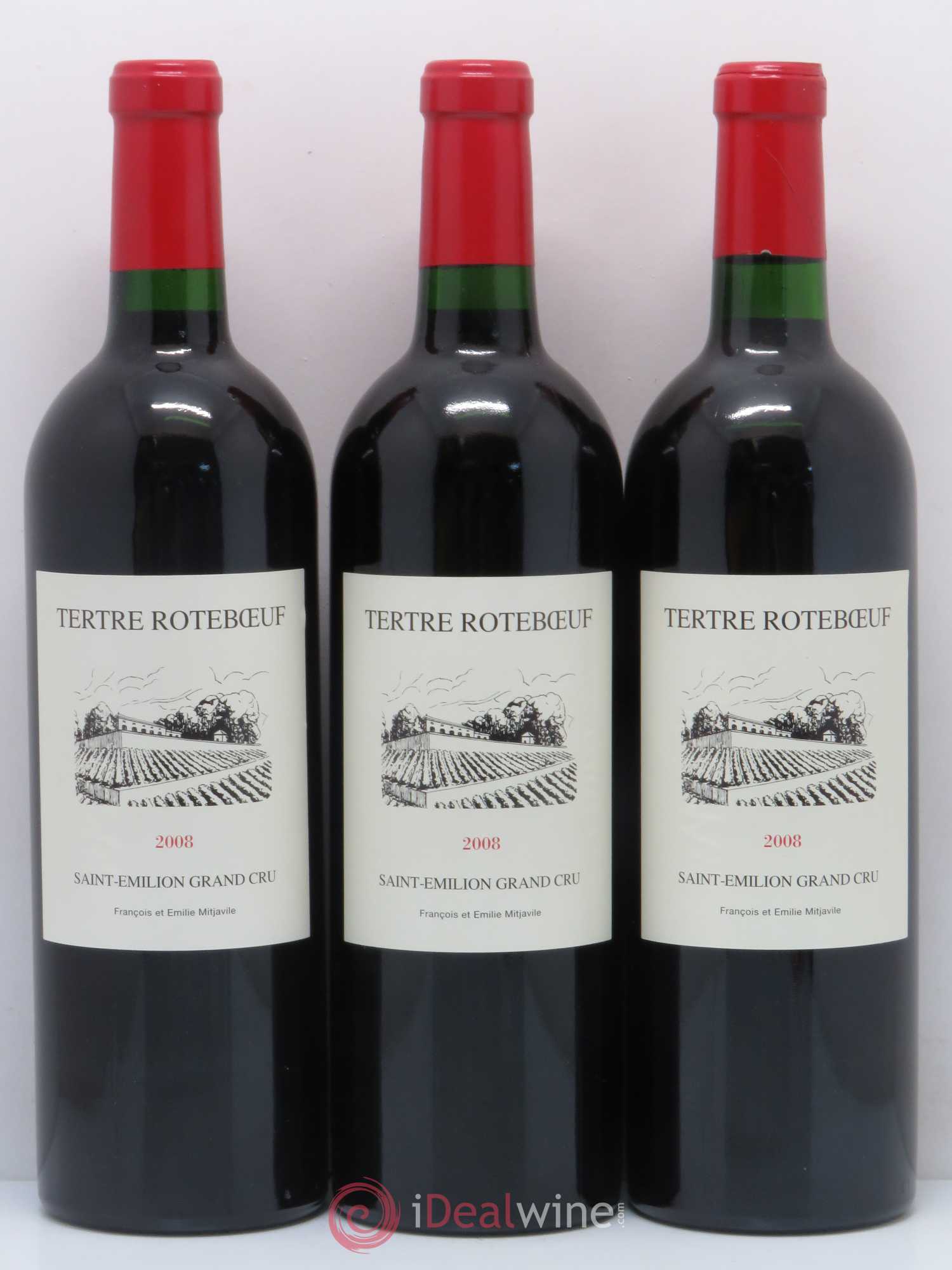 Château Tertre Roteboeuf 2008 - Lot de 6 bouteilles - 2