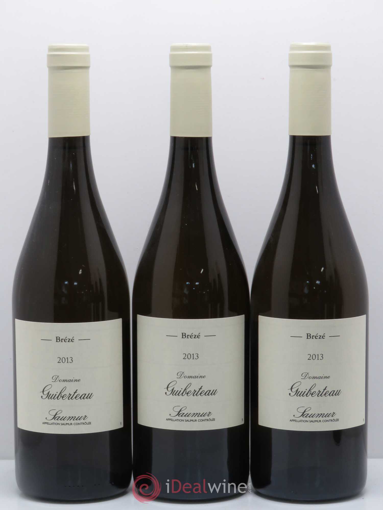 Saumur Brézé Domaine Guiberteau 2013 - Lot de 6 bouteilles - 1