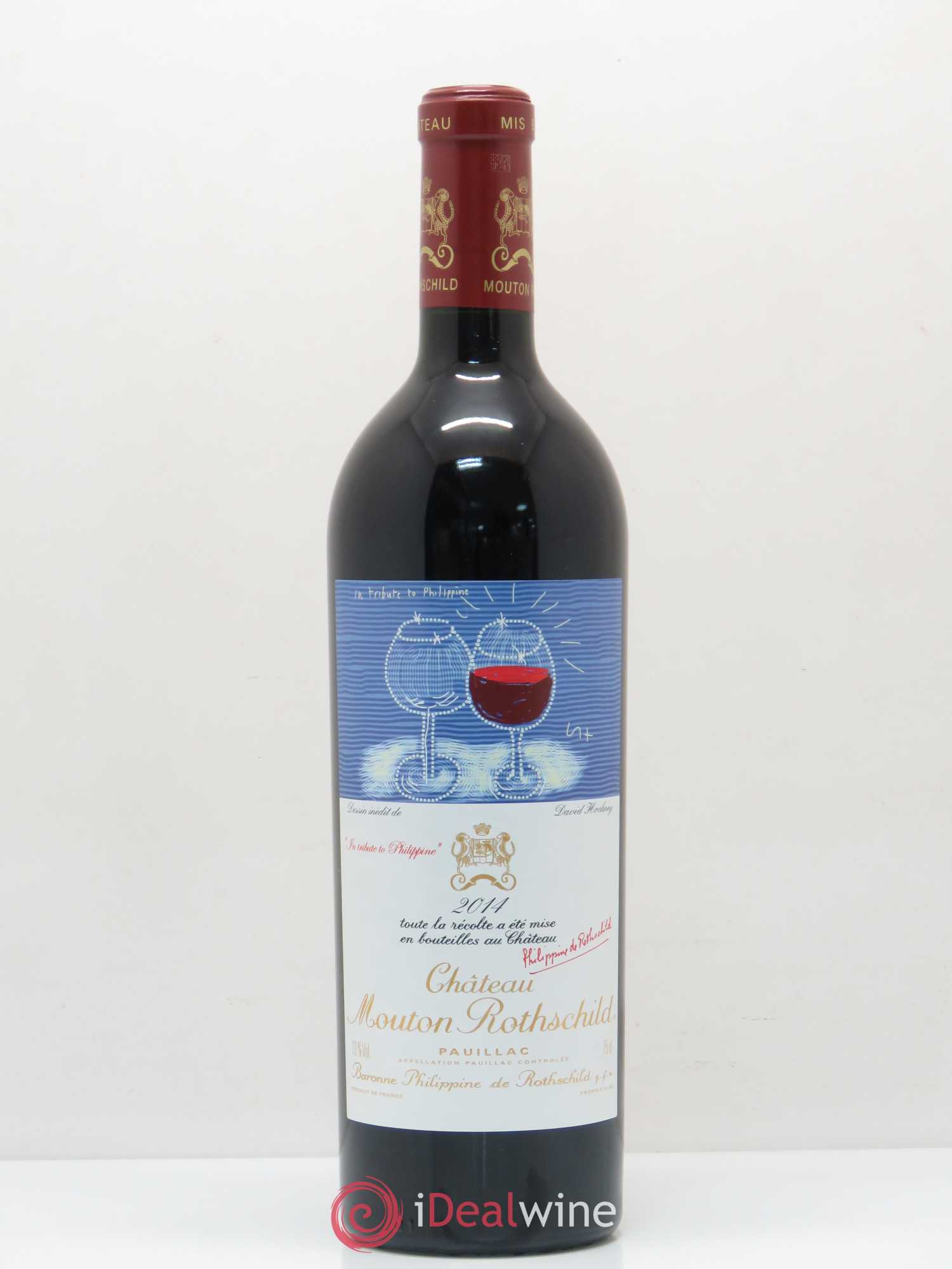Château Mouton Rothschild 1er Grand Cru Classé 2014 - Lot de 1 bouteille - 0