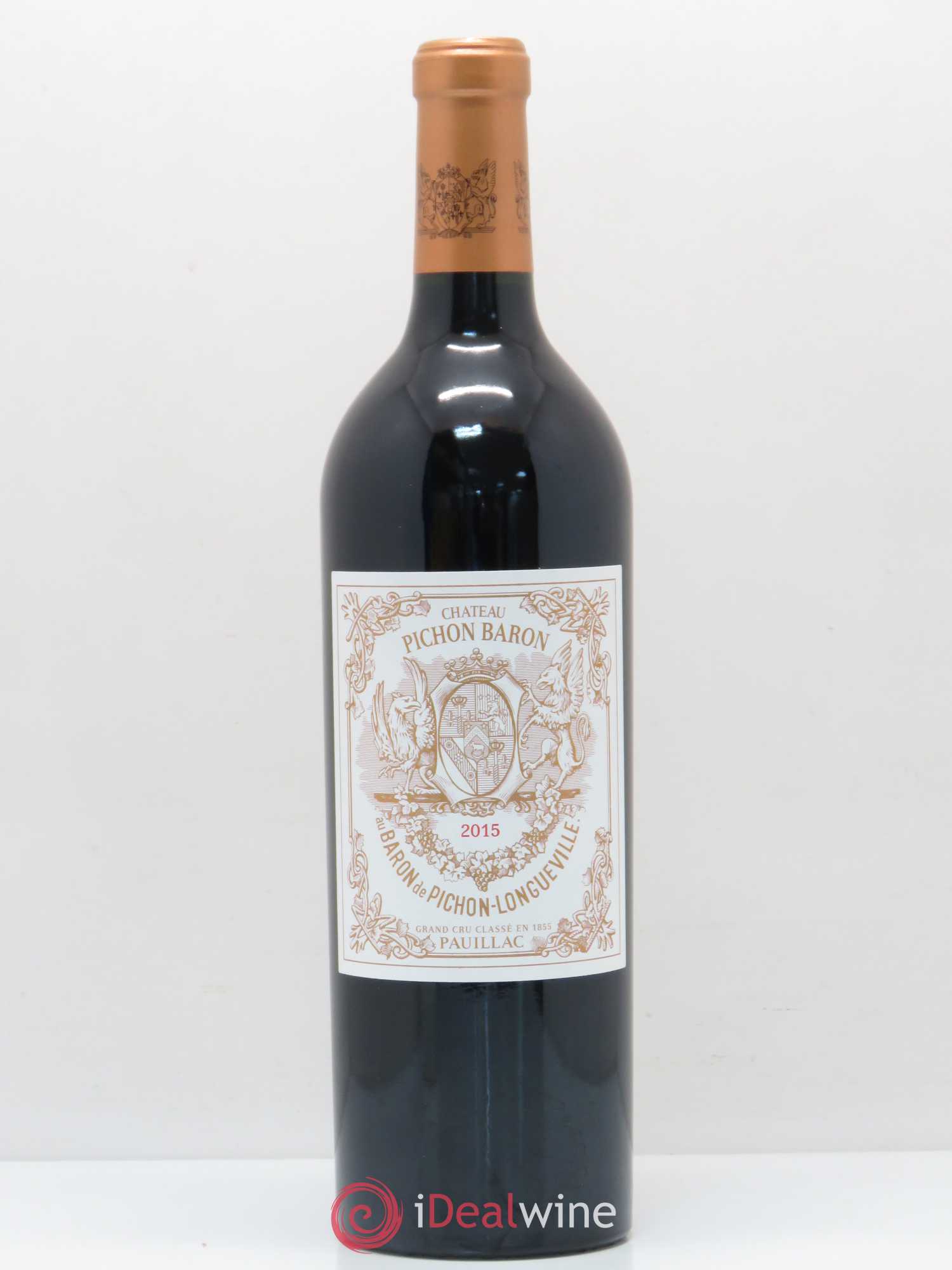 Pichon Longueville Baron 2ème Grand Cru Classé 2015 - Lot de 1 bouteille - 0