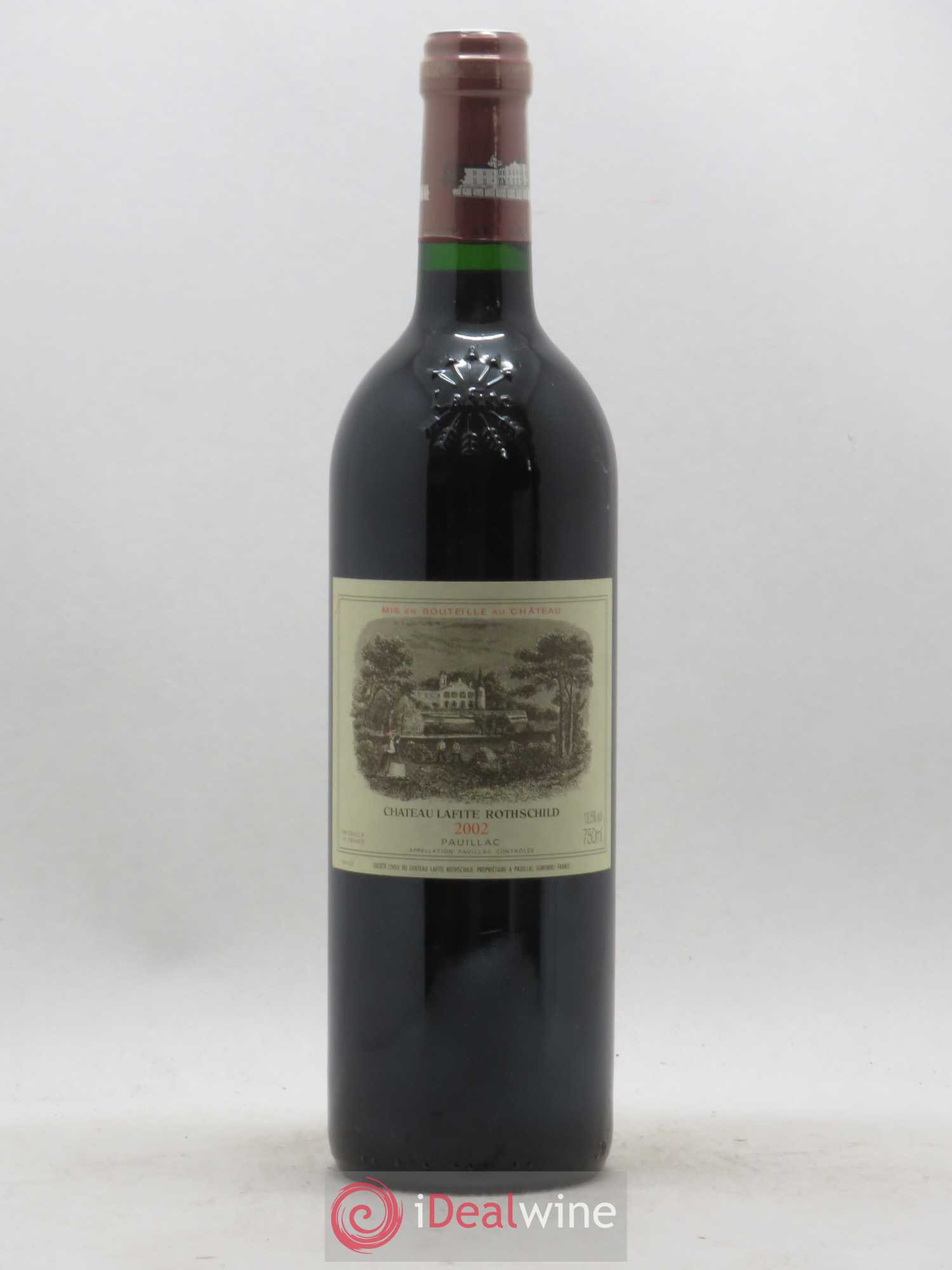 Château Lafite Rothschild 1er Grand Cru Classé 2002 - Lot de 1 bouteille - 0