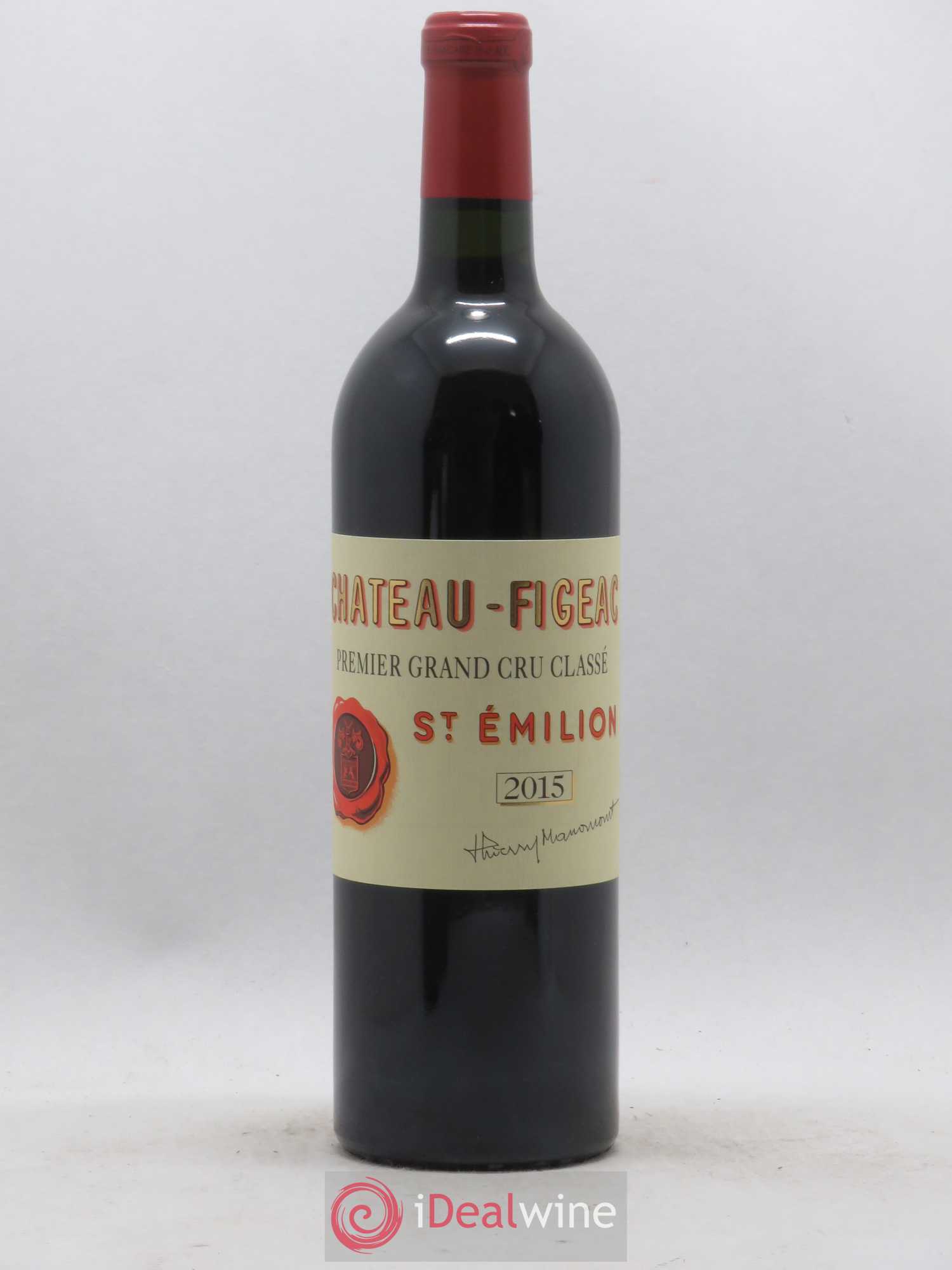 Château Figeac 1er Grand Cru Classé A 2015 - Lot de 1 bouteille - 0
