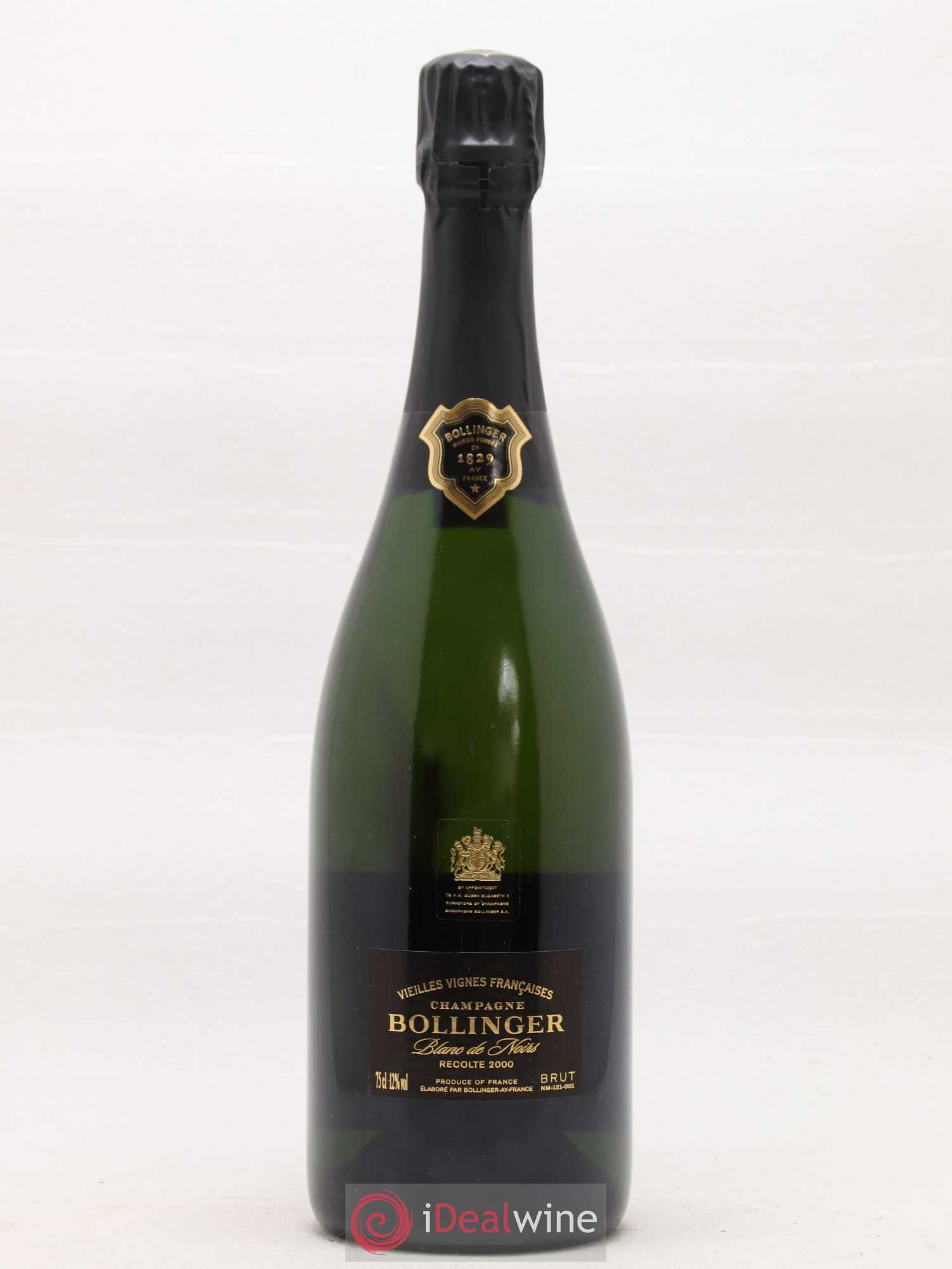 Brut Vieilles Vignes Françaises Bollinger 2000 - Lot de 1 bouteille - 1