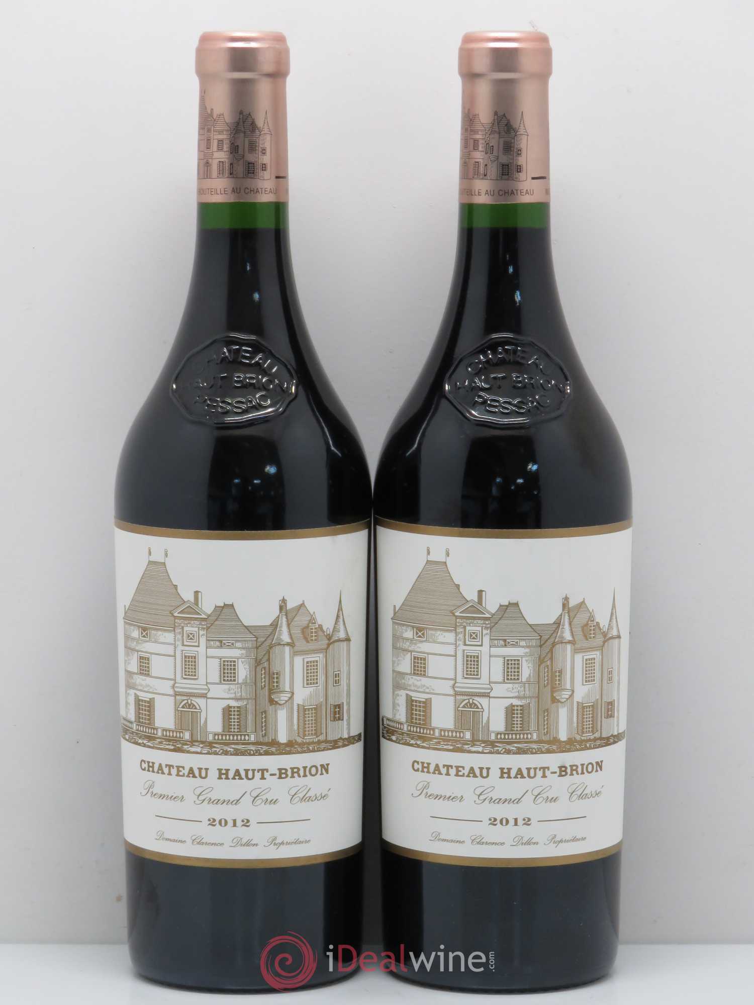 Château Haut Brion 1er Grand Cru Classé 2012 - Lot de 2 bouteilles - 0