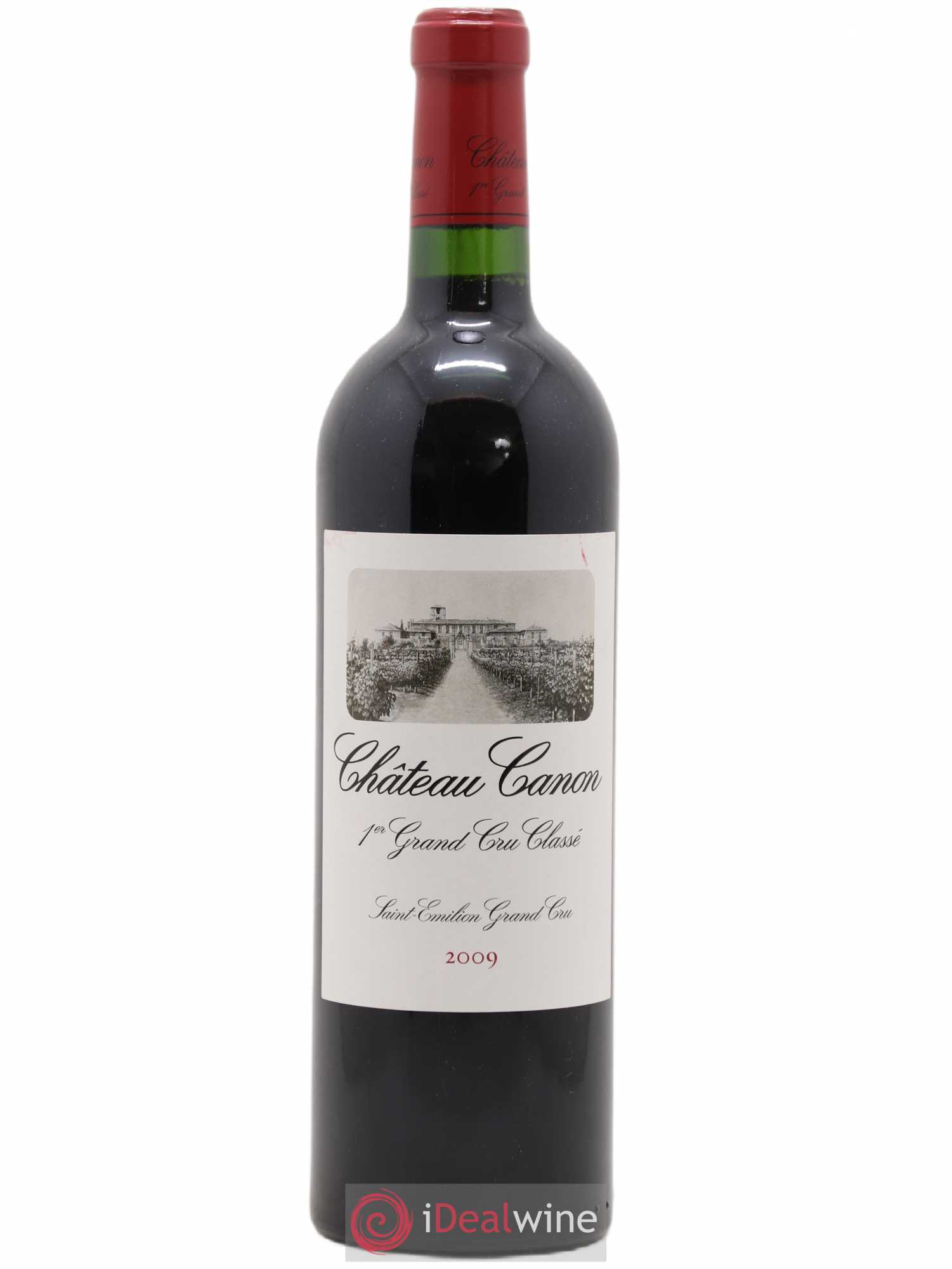 Château Canon 1er Grand Cru Classé B 2009 - Lot de 1 bouteille - 0