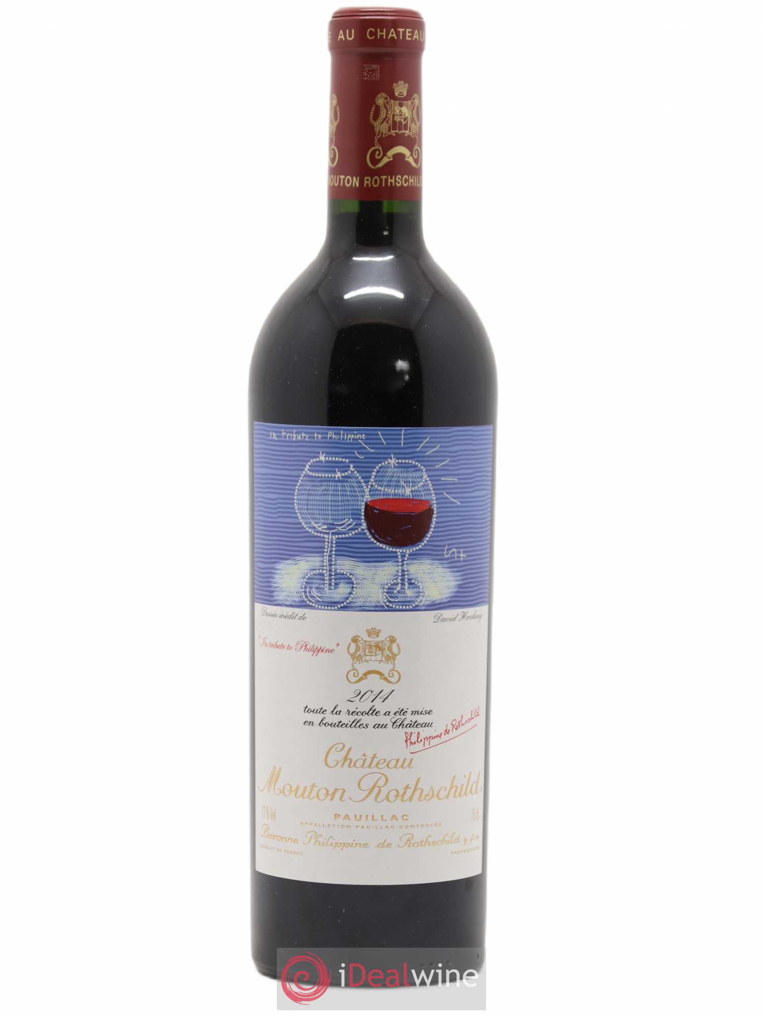 Château Mouton Rothschild 1er Grand Cru Classé 2014 - Lot de 1 bouteille - 0