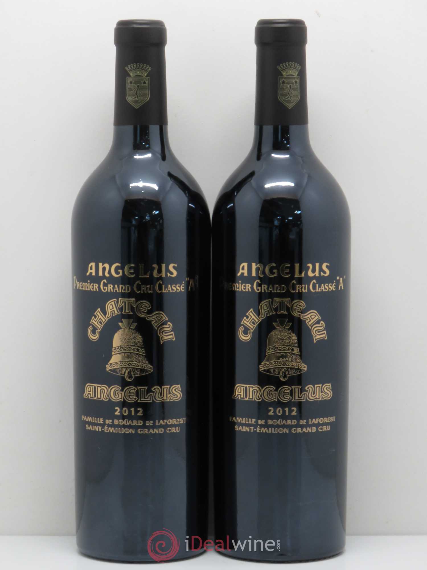 Château Angélus 1er Grand Cru Classé A 2012 - Lot de 2 bouteilles - 0