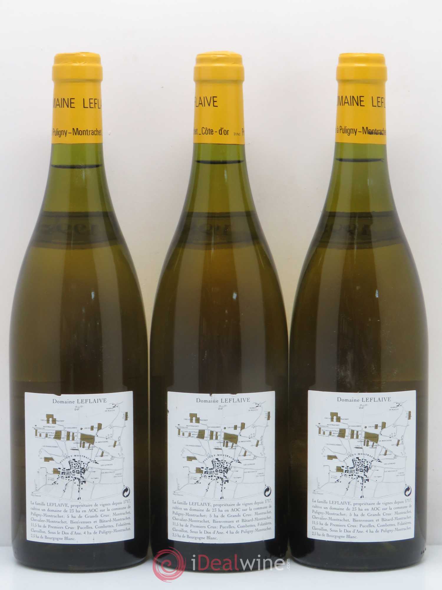 Bâtard-Montrachet Grand Cru Leflaive (Domaine) 1998 - Lot de 3 bouteilles - 1