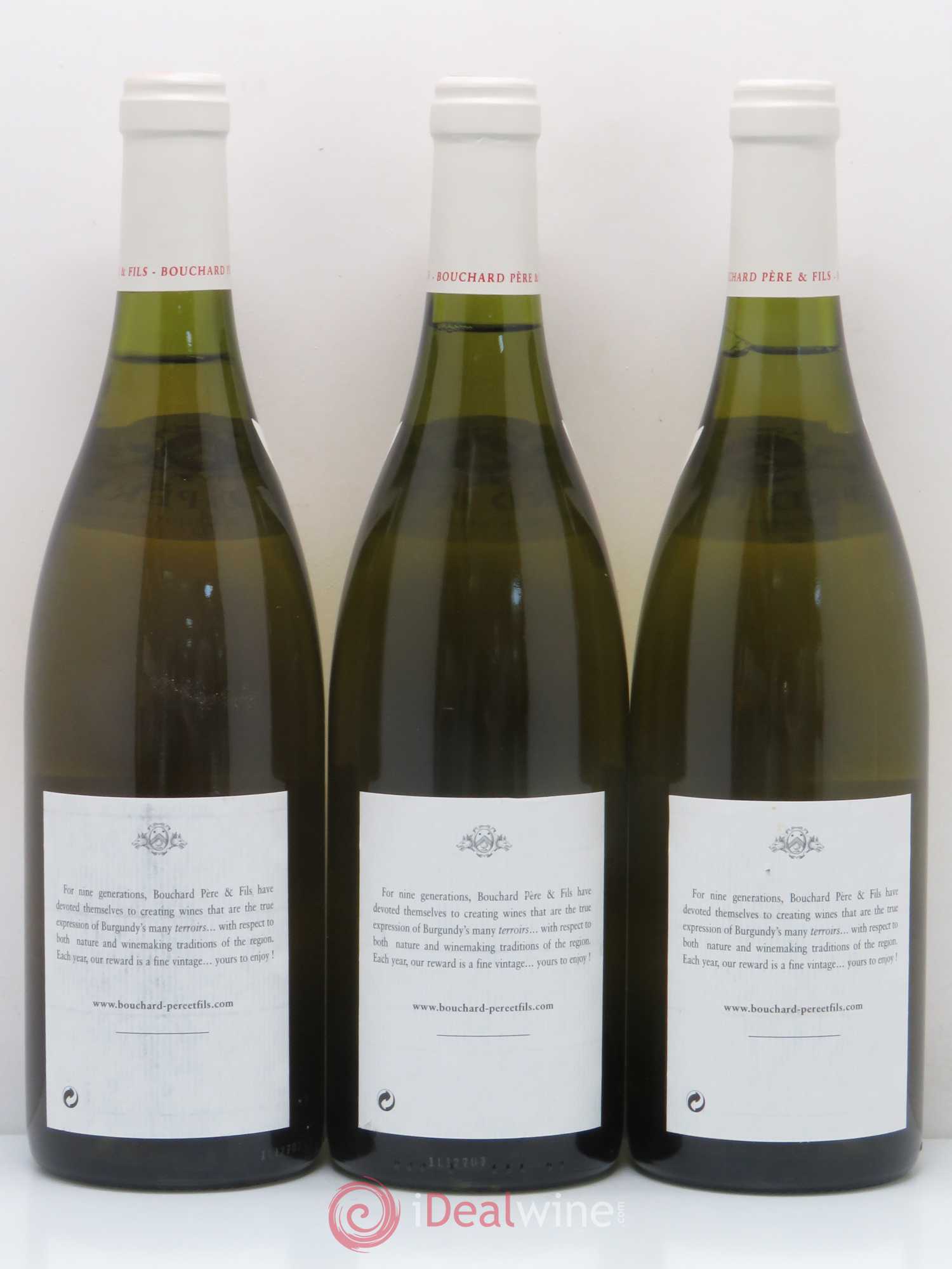 Montrachet Grand Cru Bouchard Père & Fils 1999 - Lot de 3 bouteilles - 1