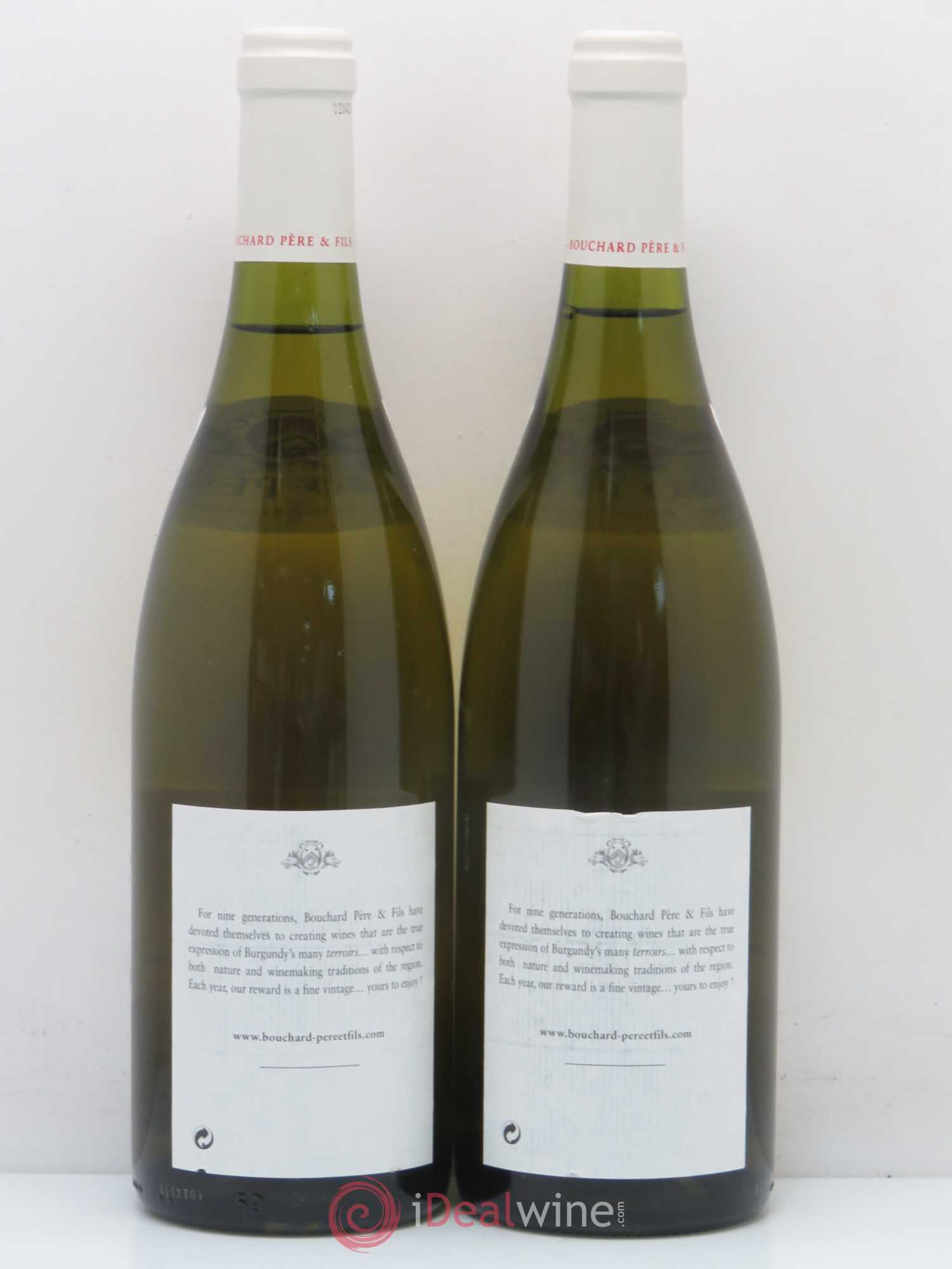 Montrachet Grand Cru Bouchard Père & Fils 1999 - Lot de 2 bouteilles - 1