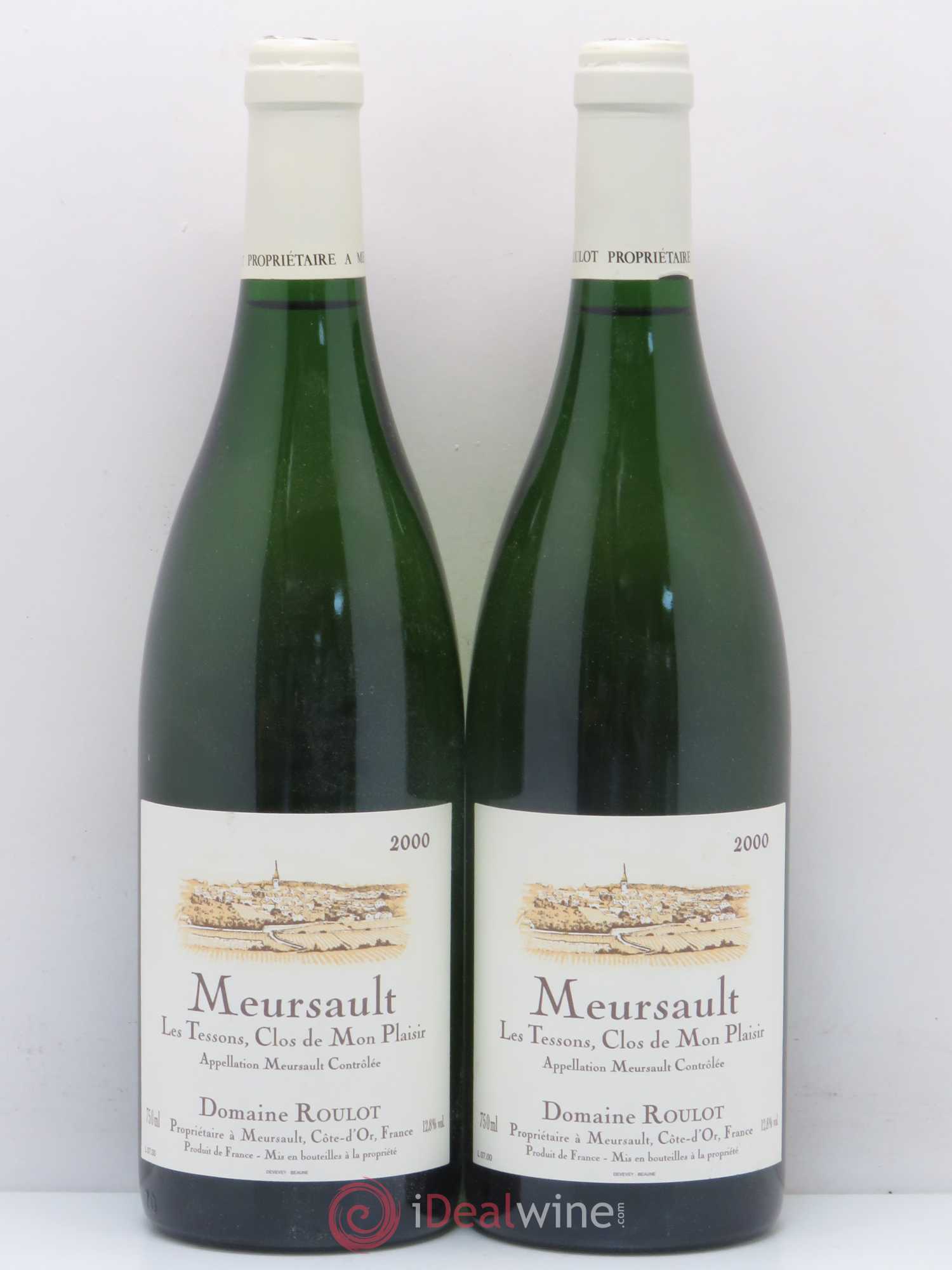 Meursault Les Tessons Clos de Mon plaisir Roulot (Domaine) 2000 - Lot de 2 bouteilles - 0