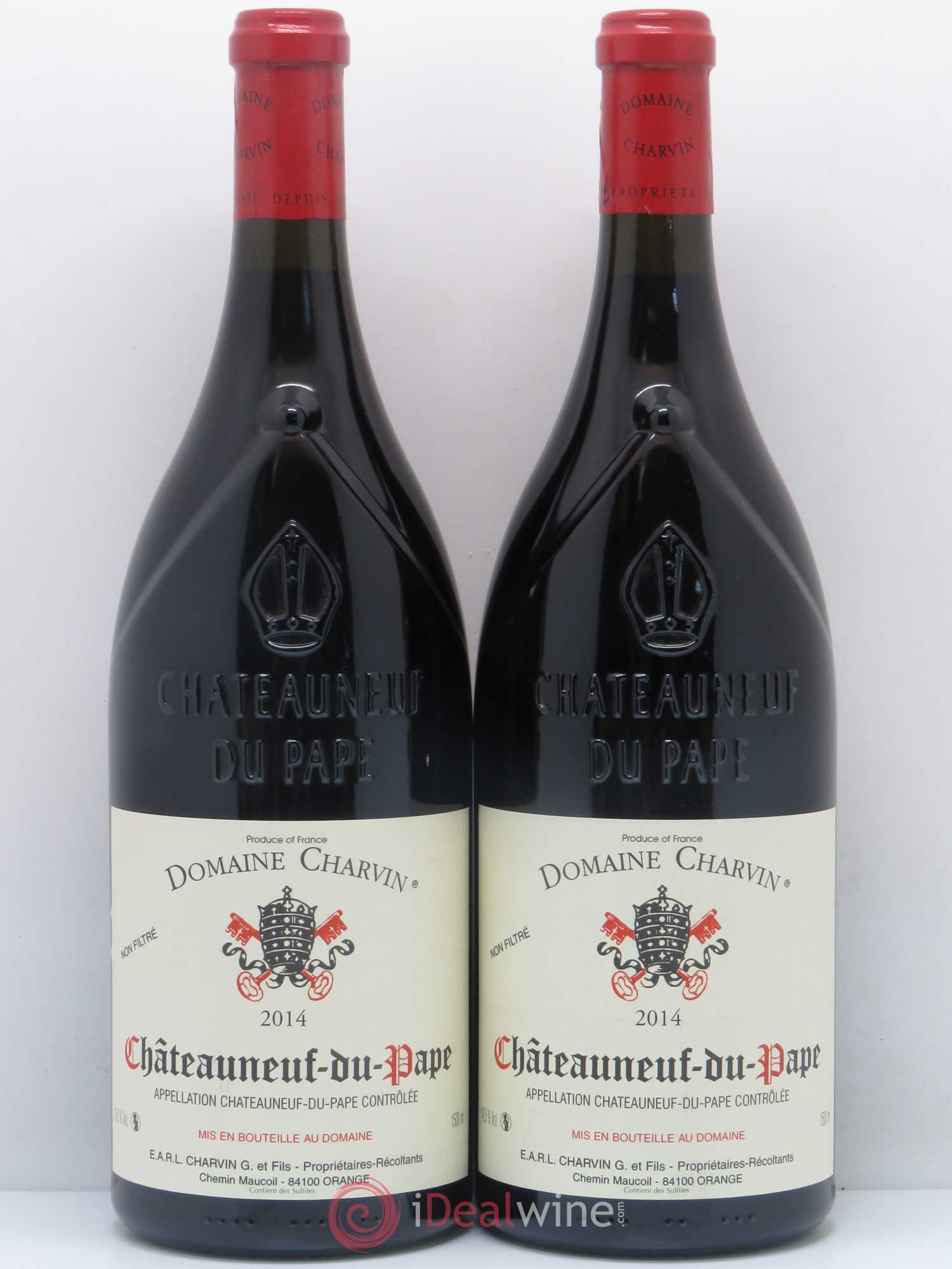 Châteauneuf-du-Pape Charvin (Domaine) 2014 - Lot de 2 magnums - 0