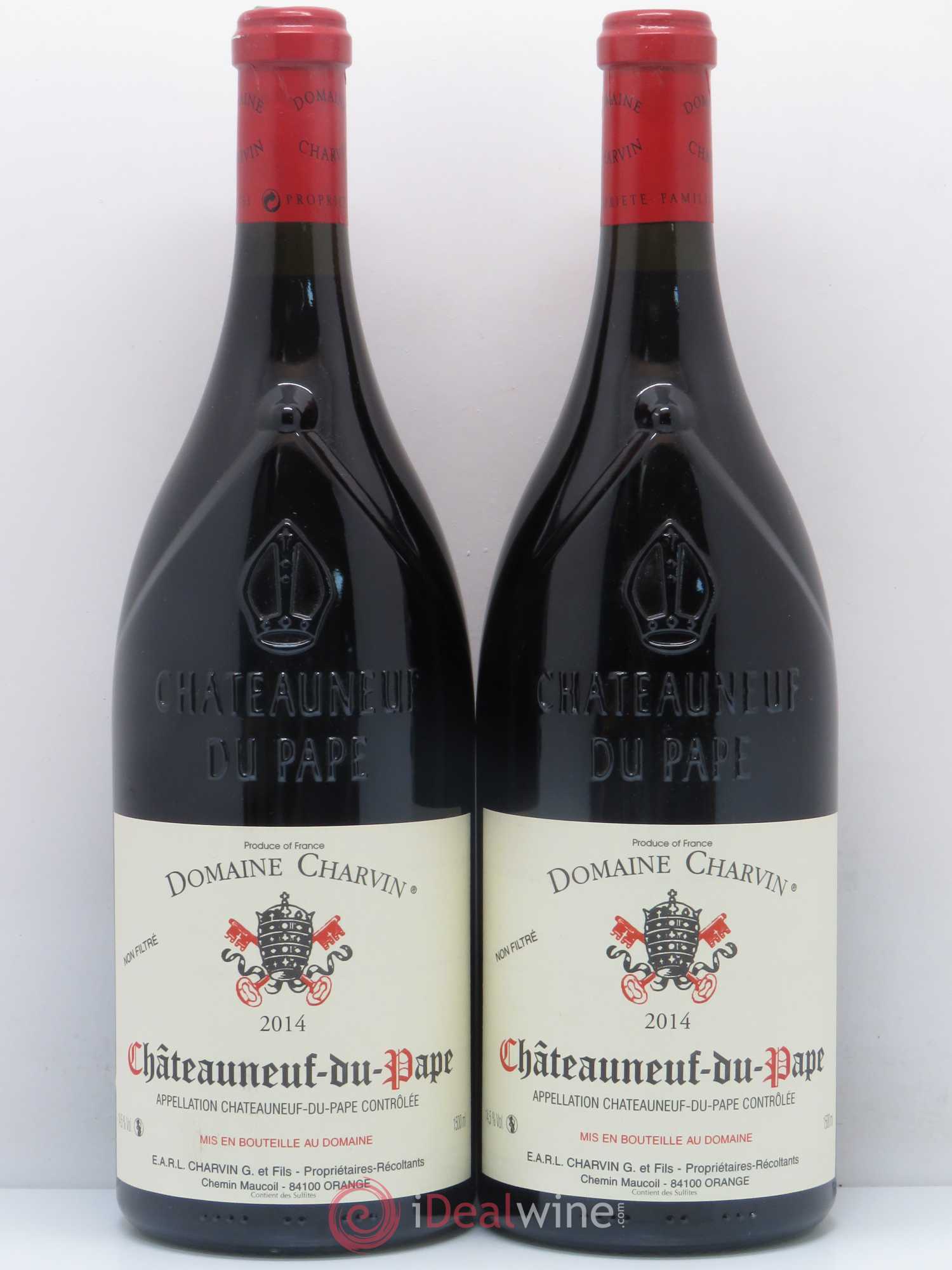 Châteauneuf-du-Pape Charvin (Domaine) 2014 - Lot de 2 magnums - 0