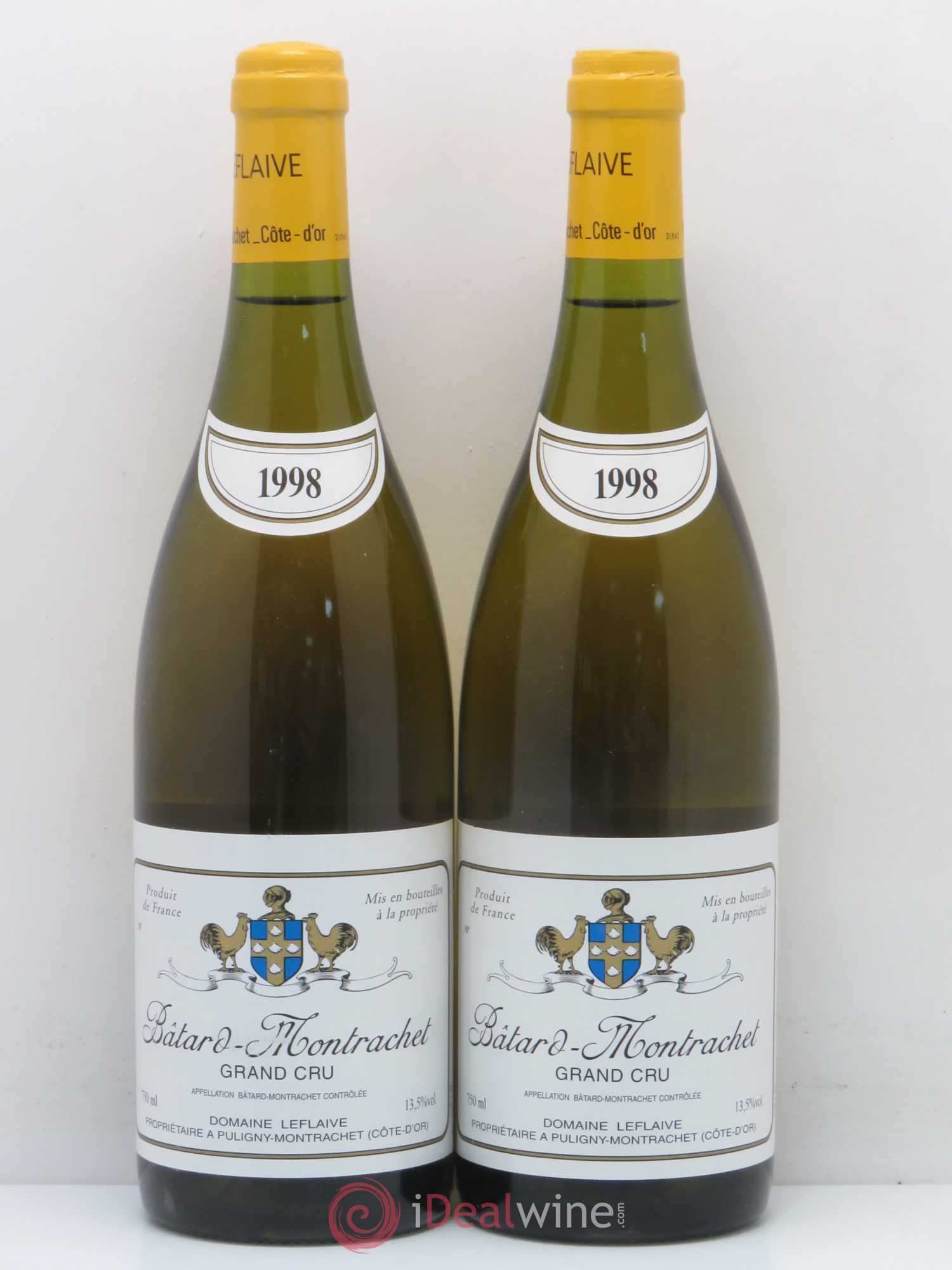 Bâtard-Montrachet Grand Cru Leflaive (Domaine) 1998 - Lot de 2 bouteilles - 0