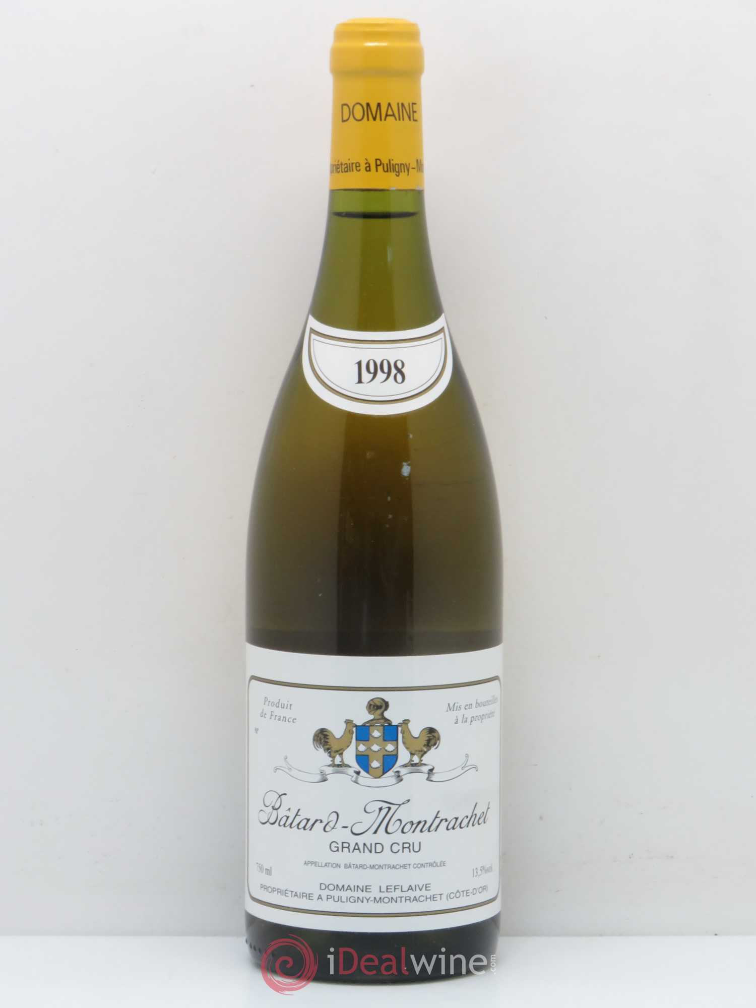Bâtard-Montrachet Grand Cru Leflaive (Domaine) 1998 - Lot de 1 bouteille - 0