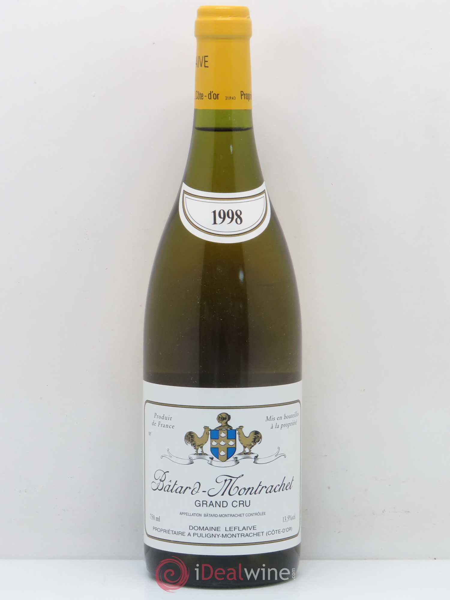 Bâtard-Montrachet Grand Cru Leflaive (Domaine) 1998 - Lot de 1 bouteille - 0