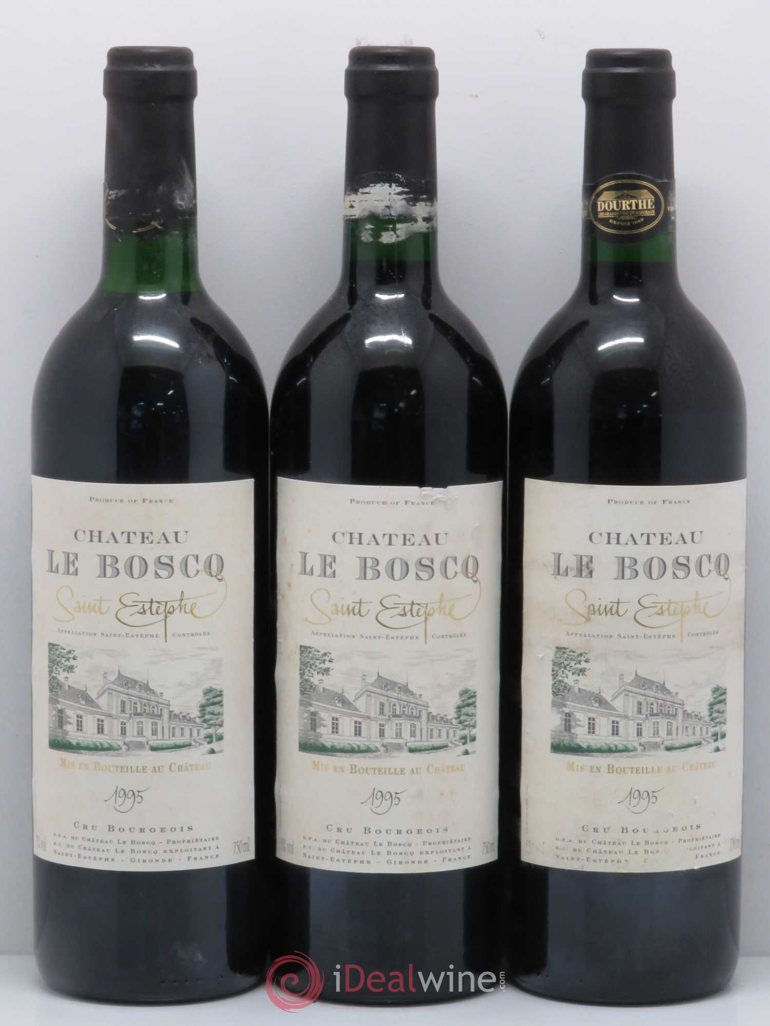 Château le Boscq Cru Bourgeois 1995 - Lot de 12 bouteilles - 2