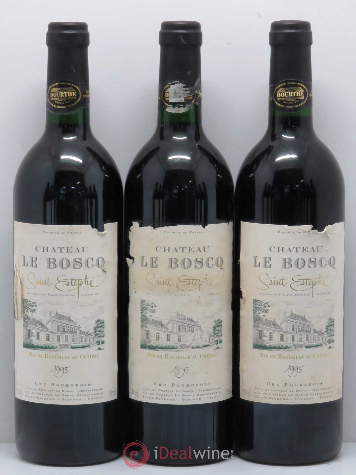 Château le Boscq Cru Bourgeois 1995 - Lot de 12 bouteilles - 4