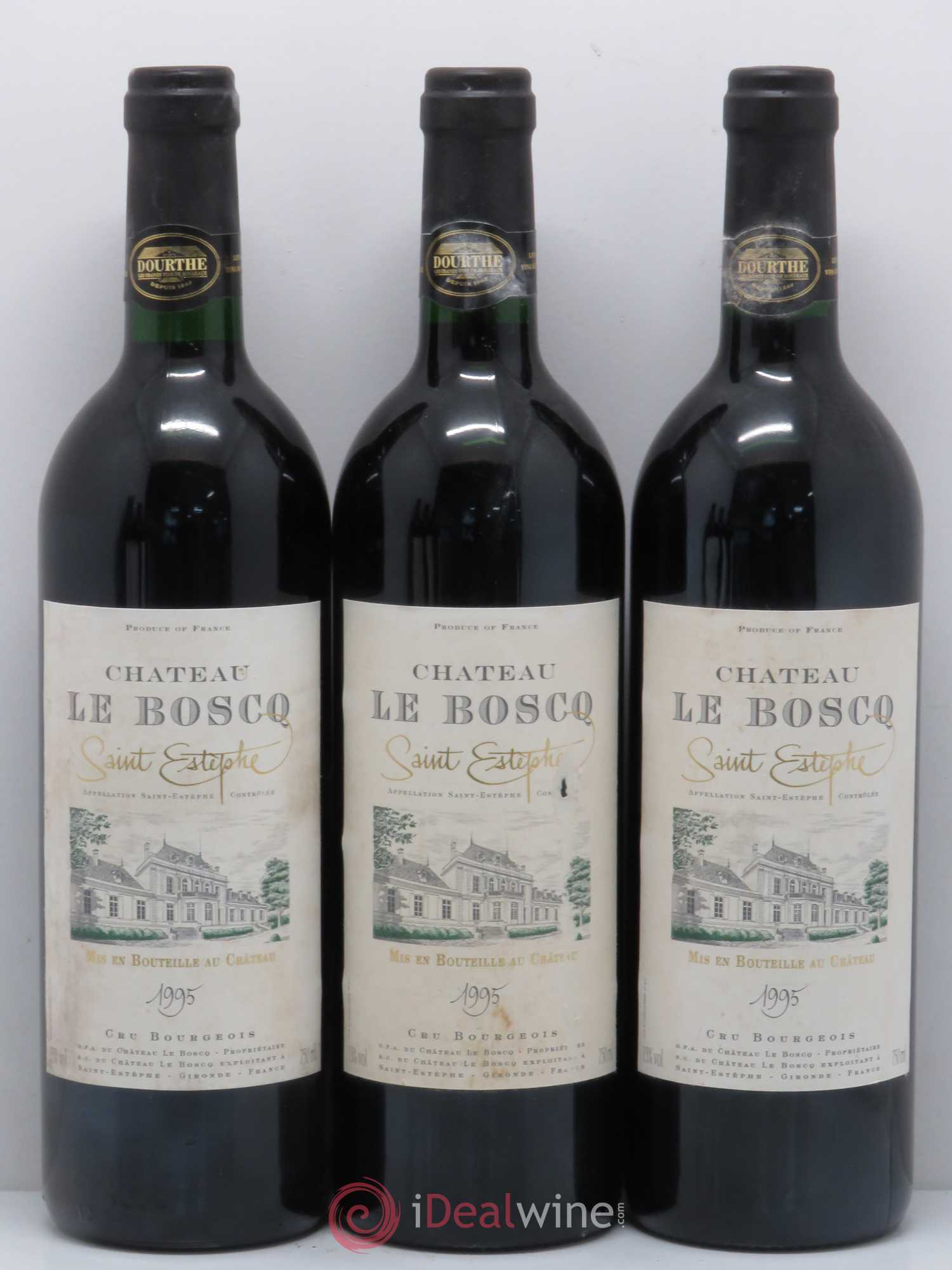 Château le Boscq Cru Bourgeois 1995 - Lot de 6 bouteilles - 2