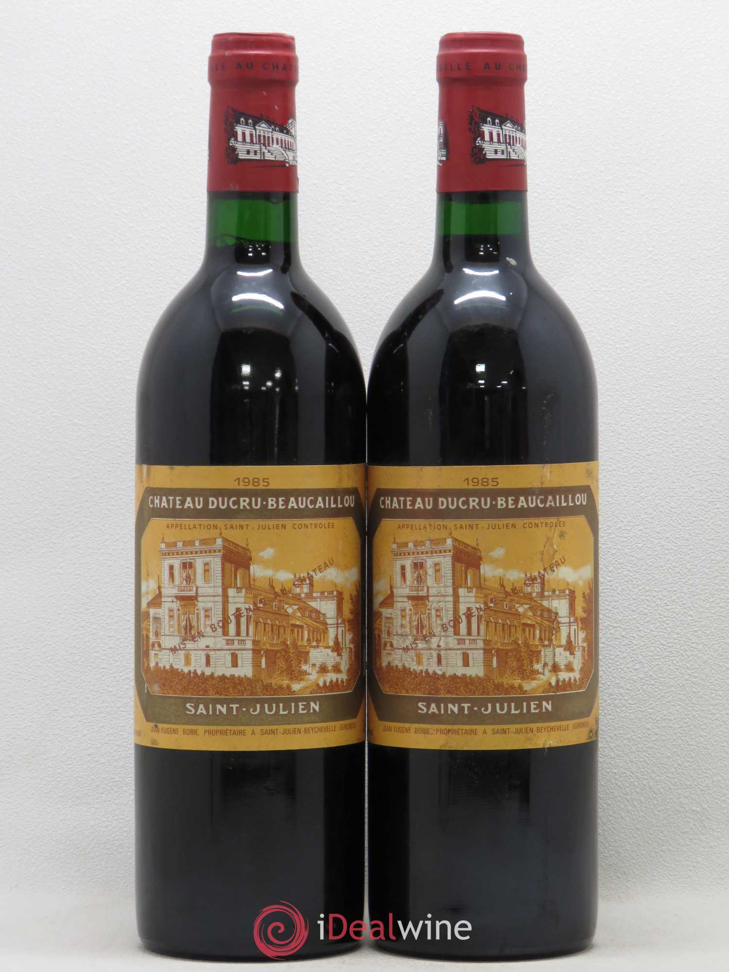 Château Ducru Beaucaillou 2ème Grand Cru Classé 1985 - Lot de 2 bouteilles - 0