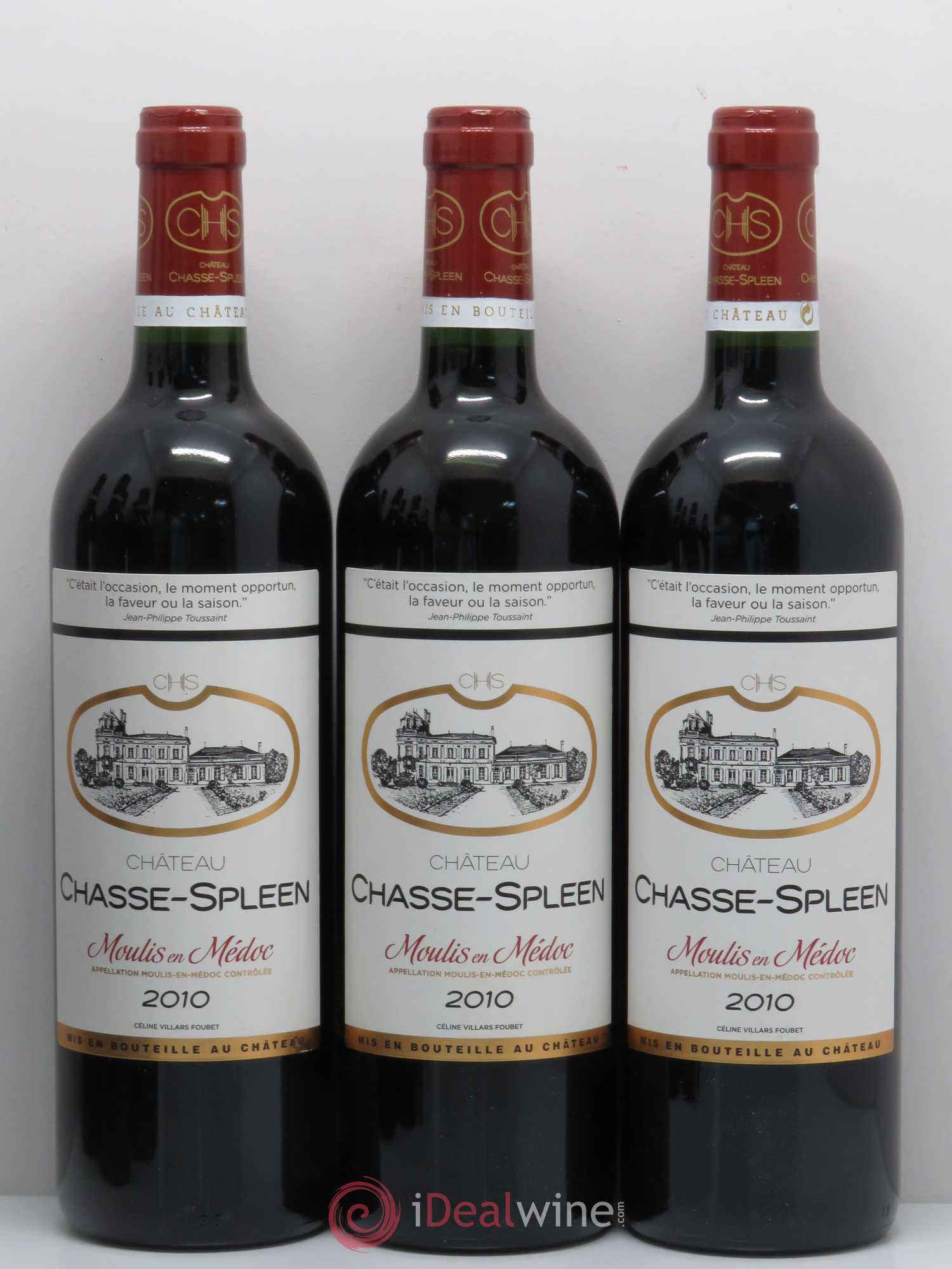Château Chasse Spleen 2010 - Lot de 12 bouteilles - 4