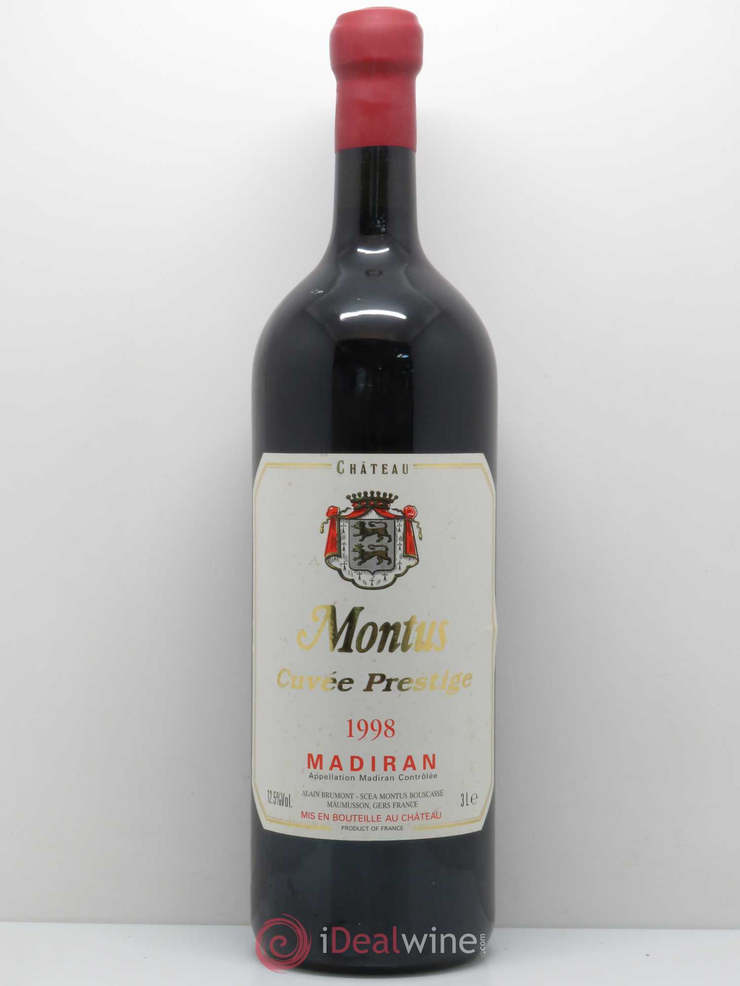 Madiran Château Montus-Prestige Alain Brumont 1998 - Lot de 1 double magnum - 0